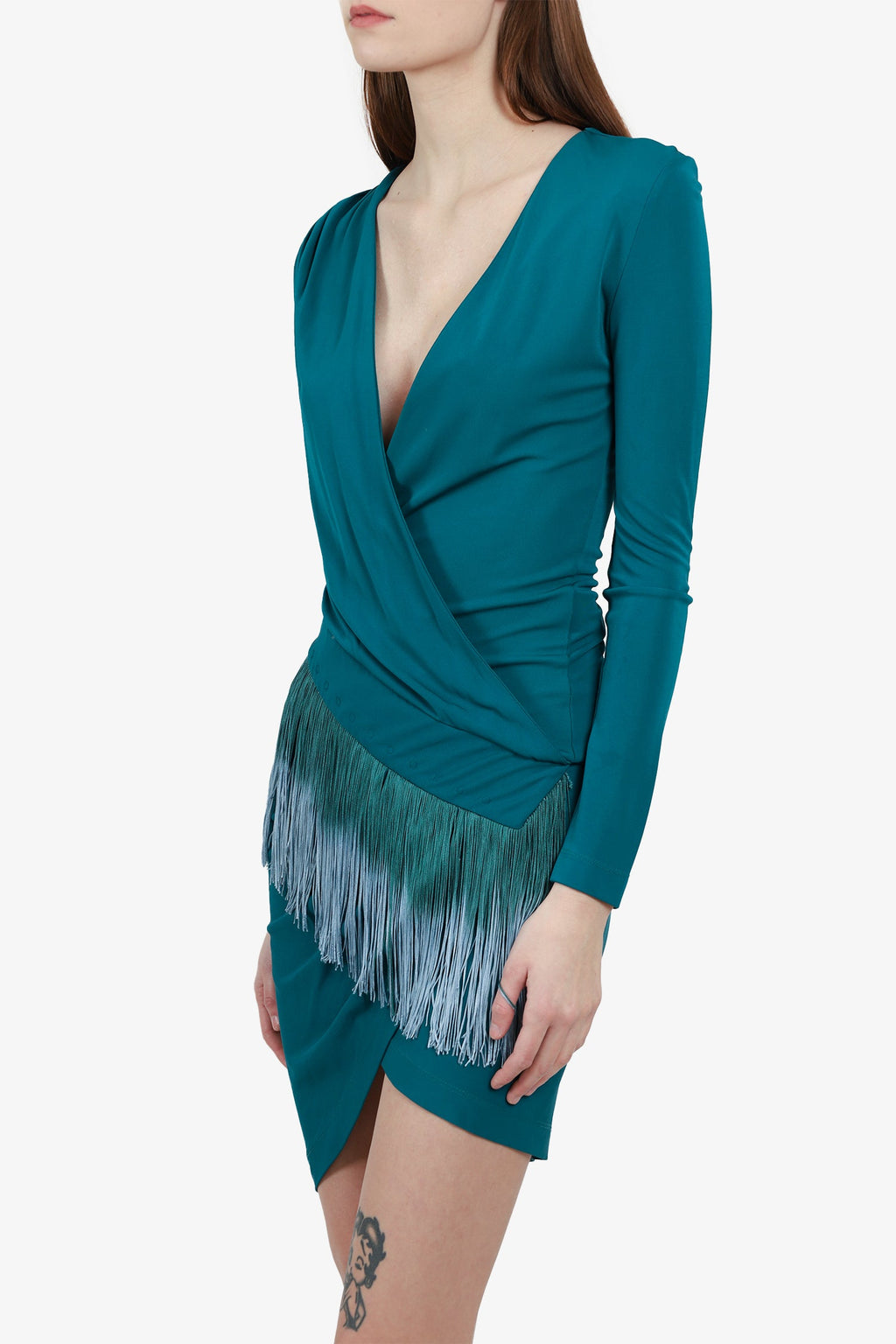 Just Cavalli Blue Frigne Dress Size XS