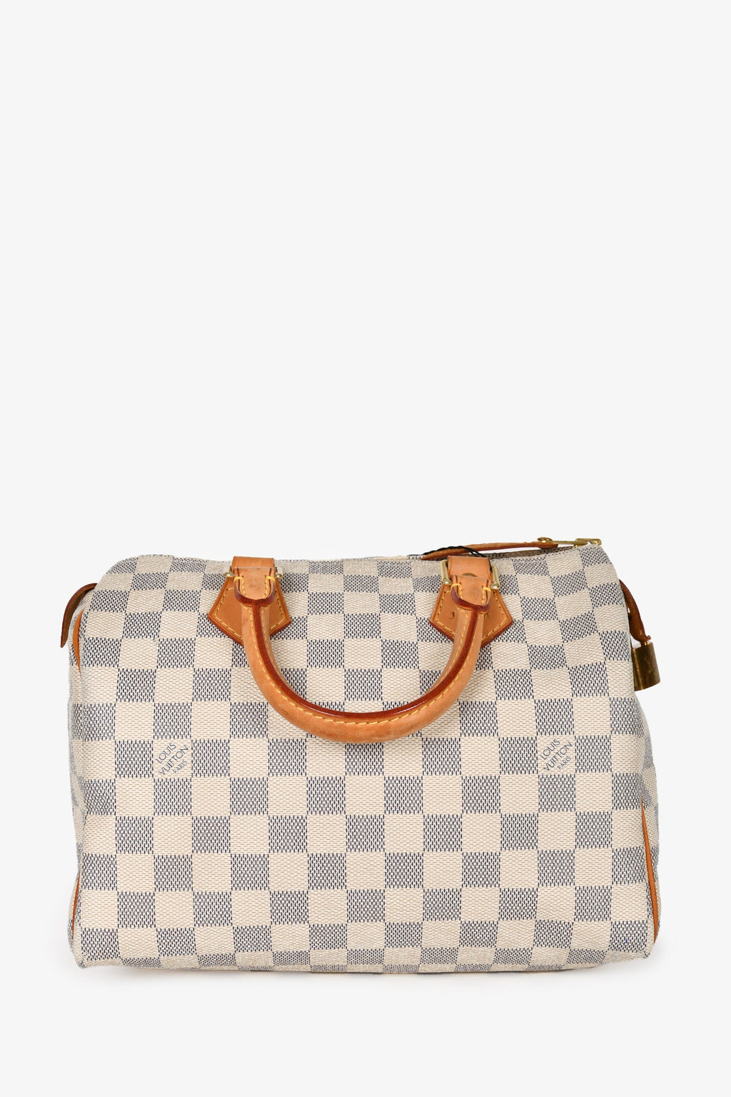 Louis Vuitton 2010 Damier Azur Speedy 25 Top Handle