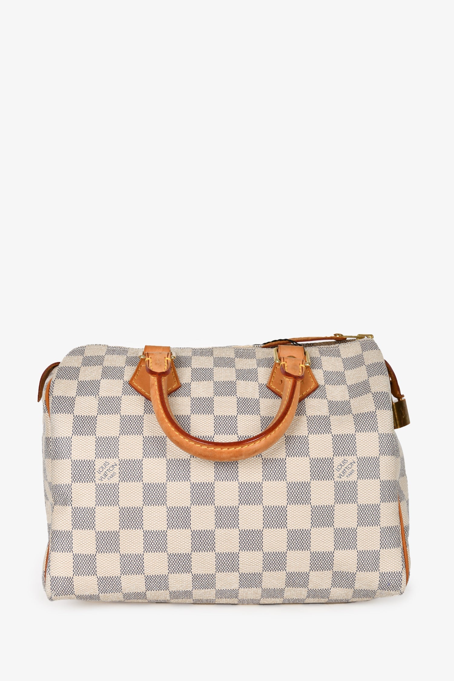 Louis Vuitton 2010 Damier Azur Speedy 25 Top Handle