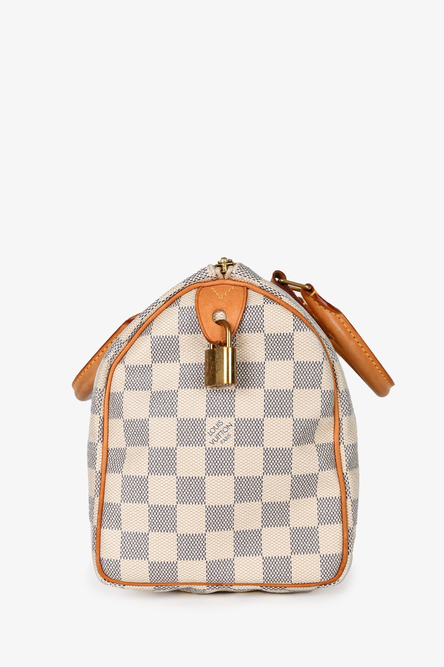 Louis Vuitton 2010 Damier Azur Speedy 25 Top Handle