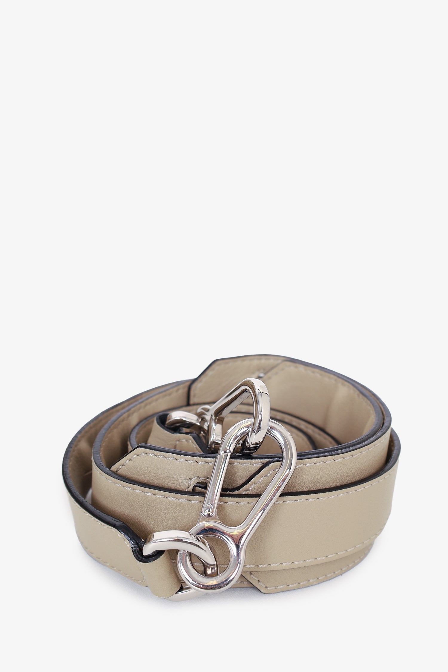 Loewe 2015 Beige Leather Medium Puzzle Bag