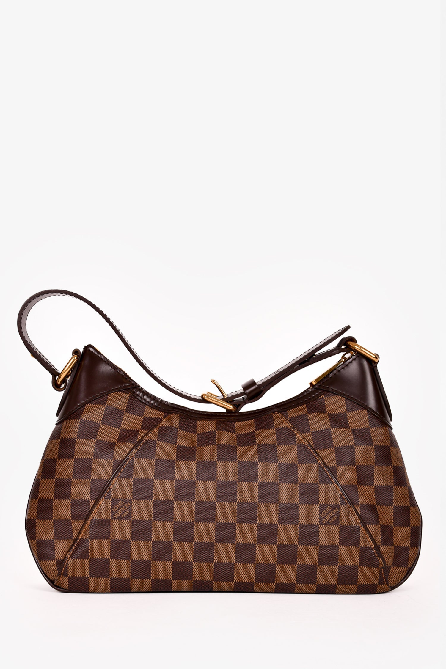 Louis Vuitton 2011 Damier Ebene Thames PM Shoulder Bag