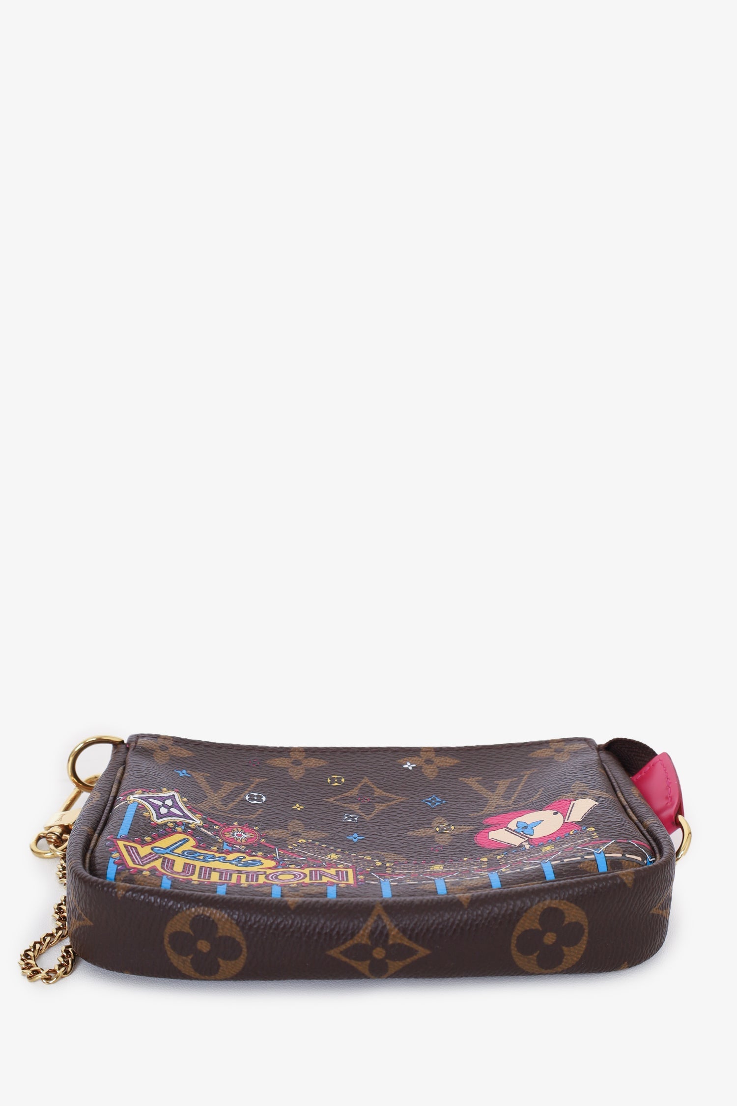 Louis Vuitton 2020 Monogram Christmas Animation Pochette