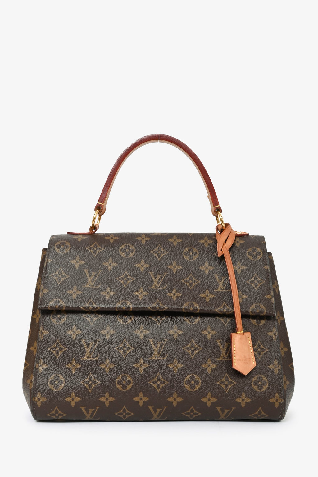 Louis Vuitton 2018 Monogram Cluny MM Top Handle with Strap (As Is)