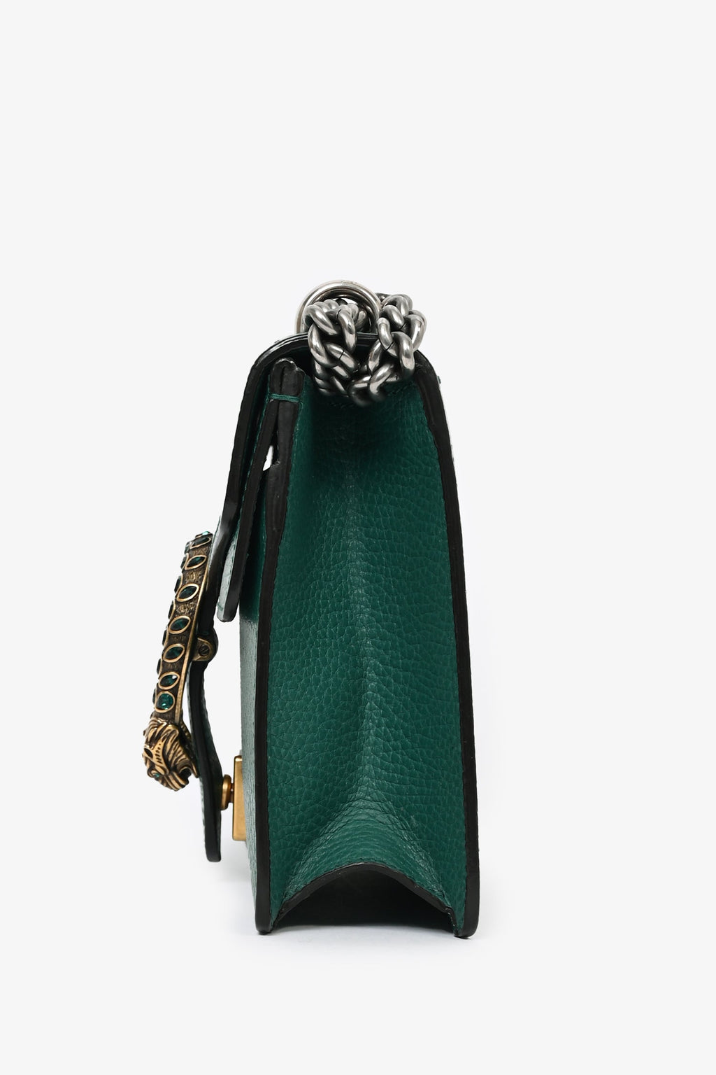 Gucci Green Leather Mini Dionysus Bag