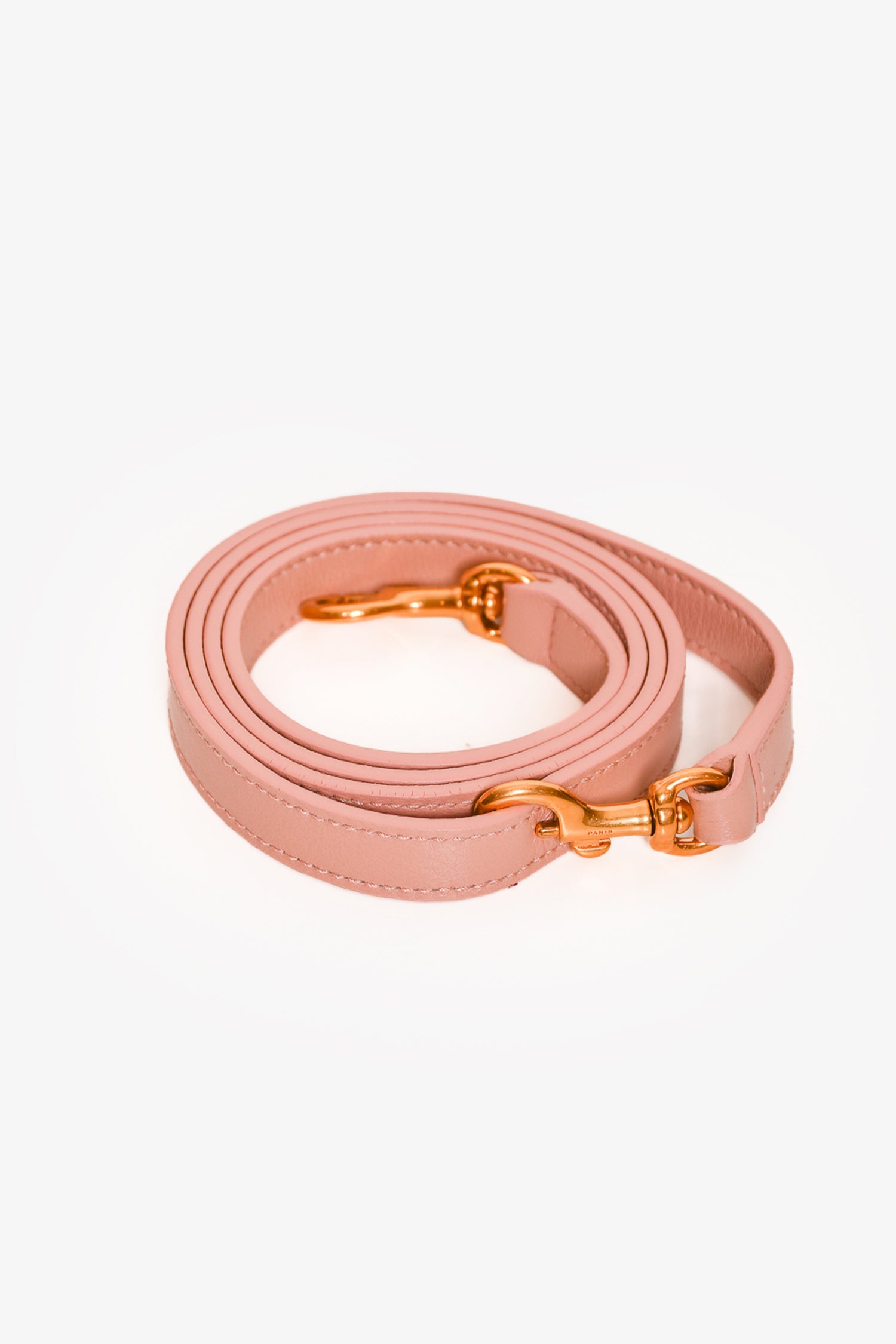 Saint Laurent Blush Leather Small Sac De Jour with Strap