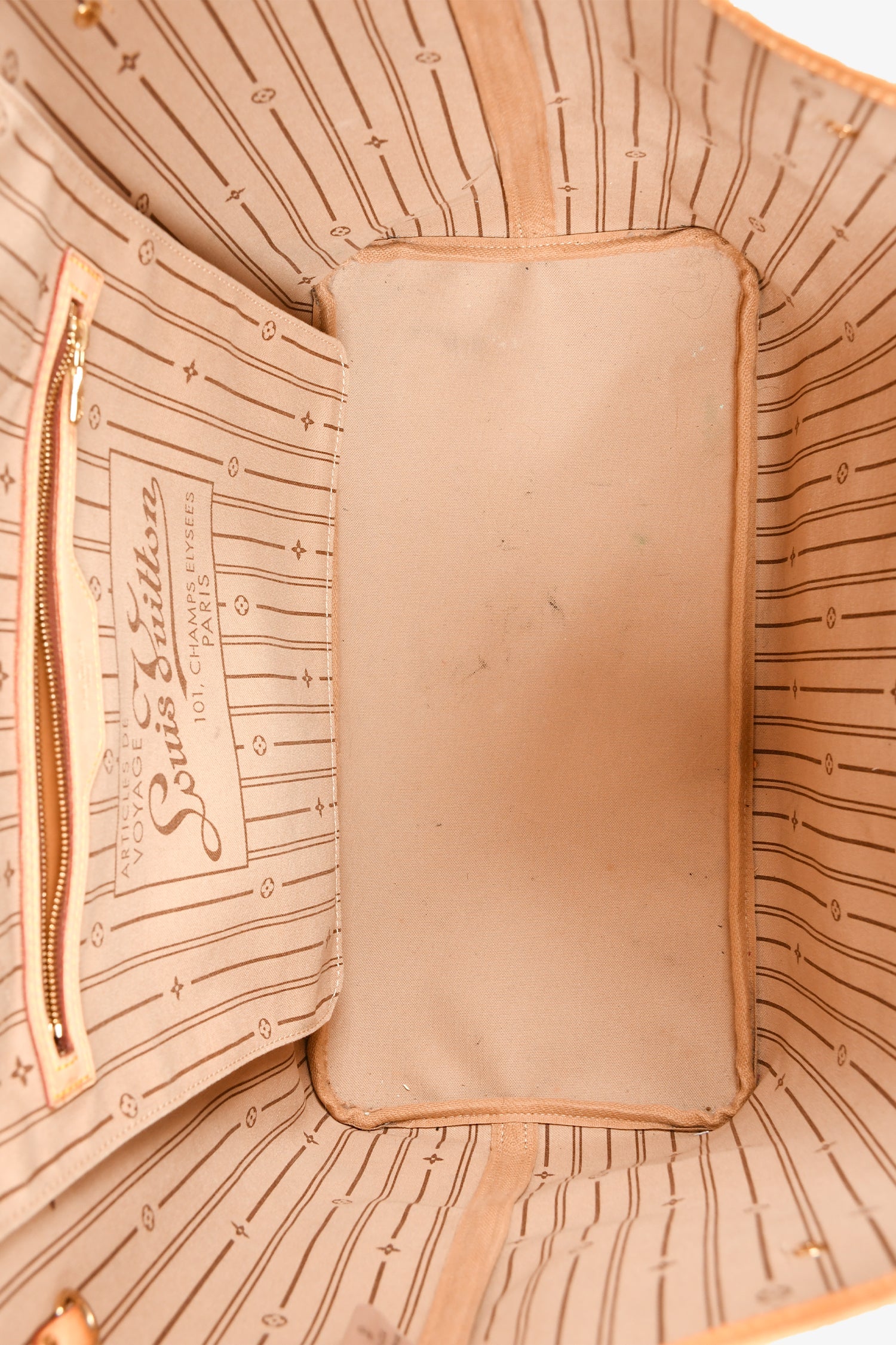 Louis Vuitton 2012 Monogram Neverfull GM With 'S.D' stamp