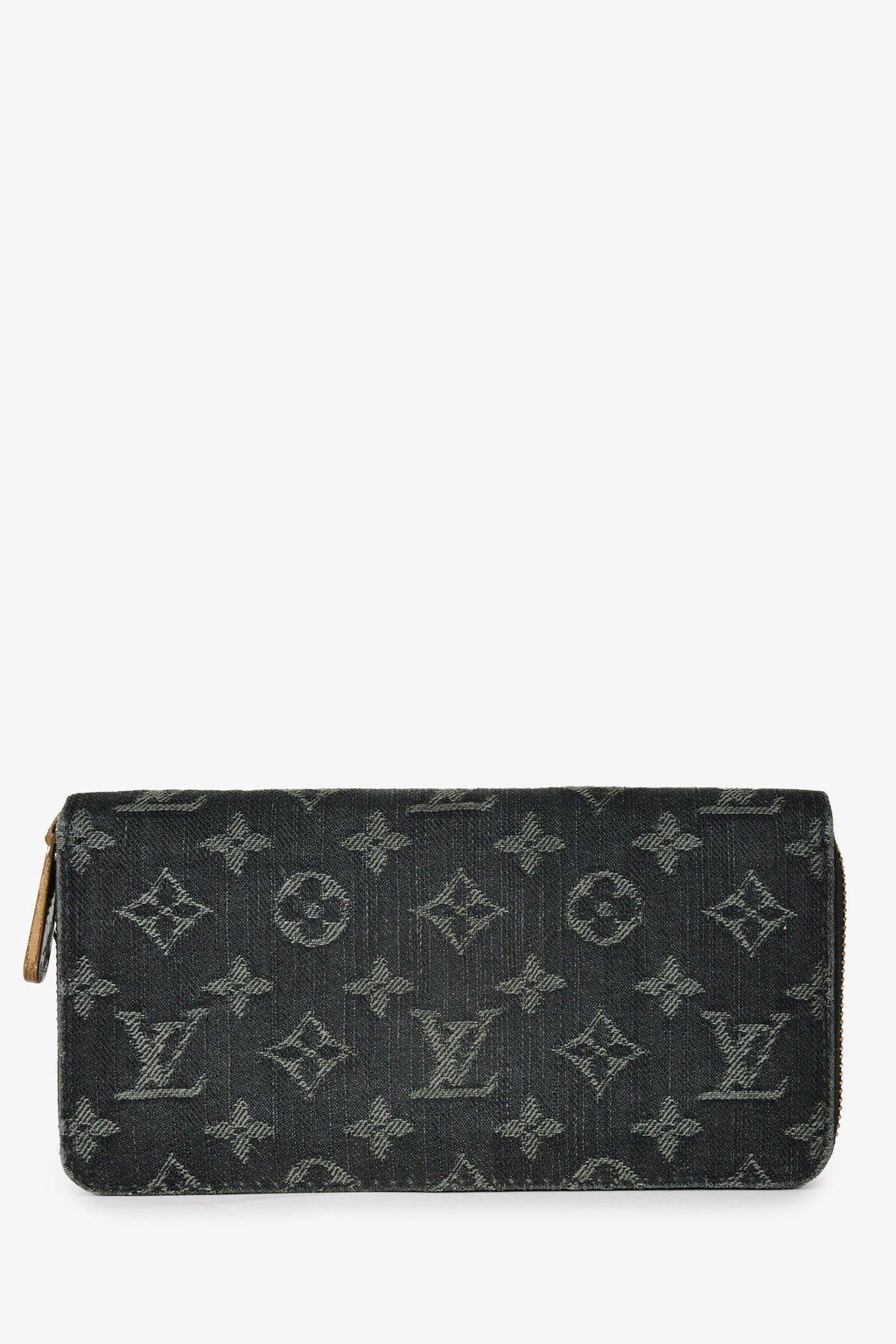 Louis Vuitton 2008 Denim Monogram Zippy Wallet