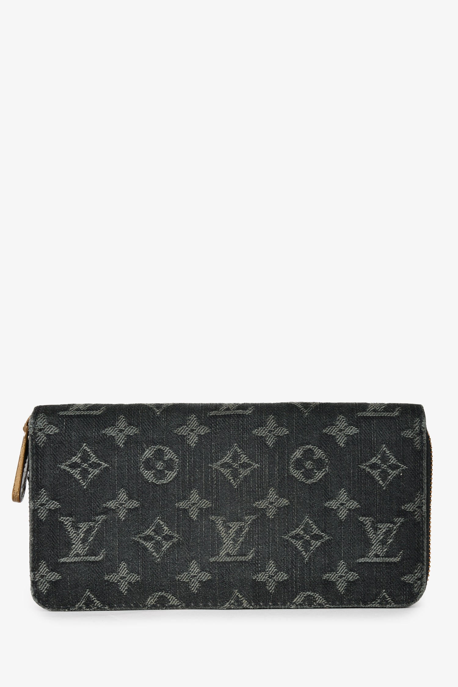 Louis Vuitton 2008 Denim Monogram Zippy Wallet