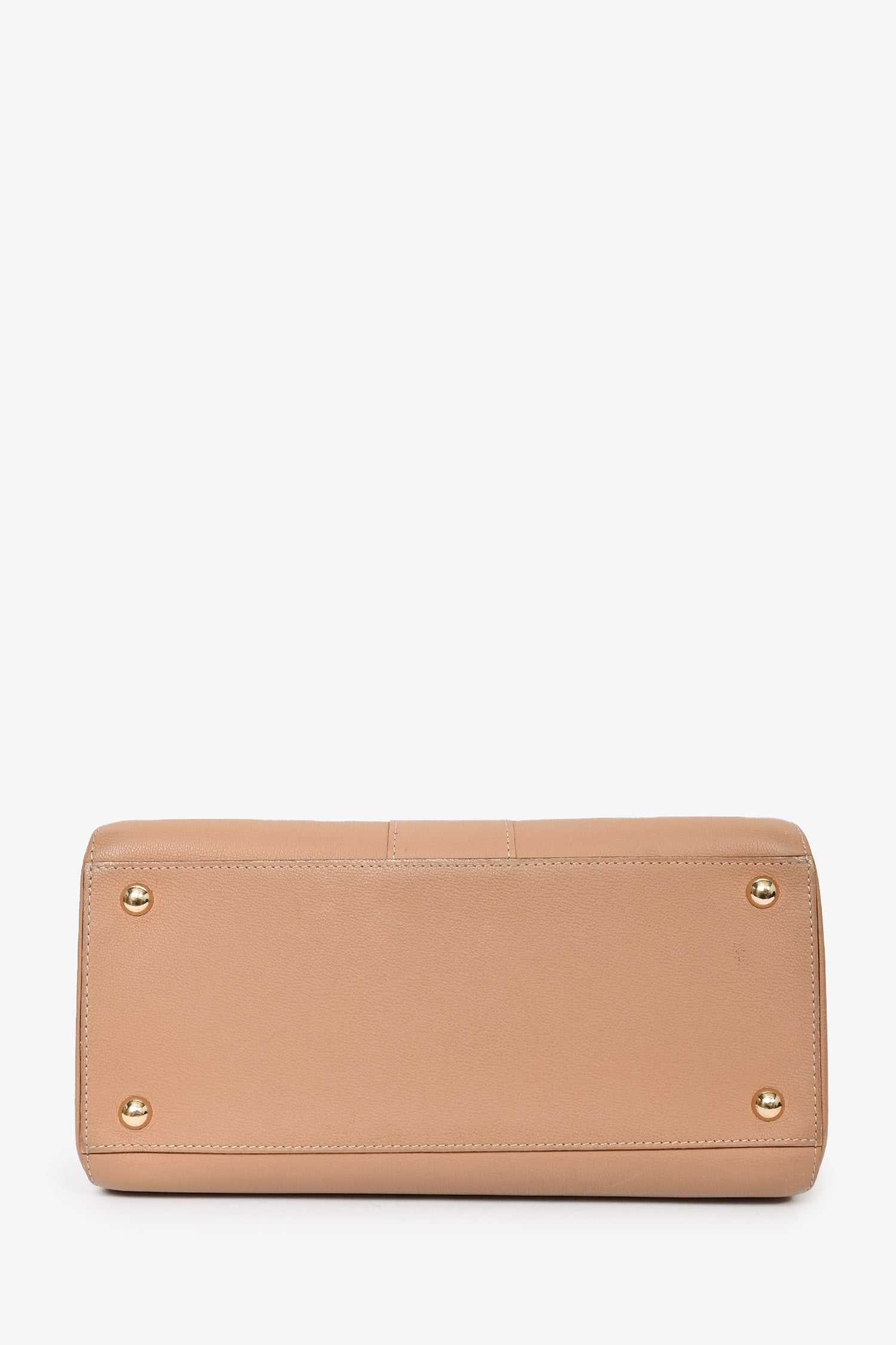 Delveaux Brown Rodeo Calf Brilliant MM Top Handle with Strap