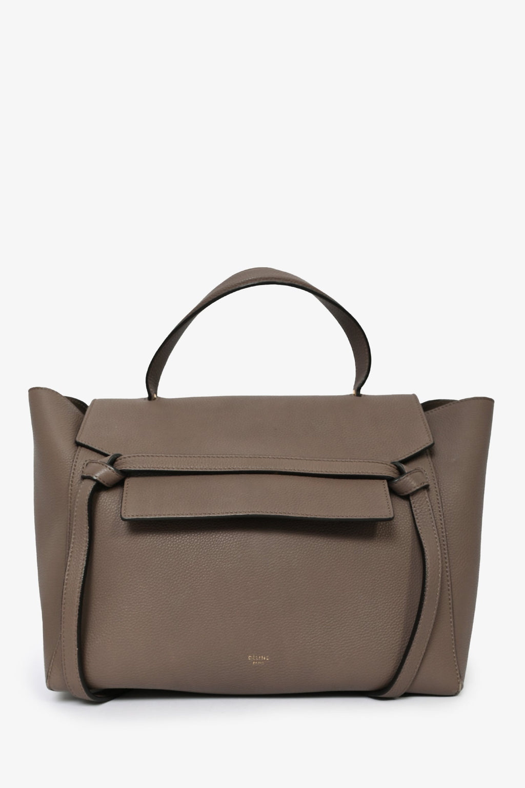 Celine 2015 Brown Leather Mini Belt Bag