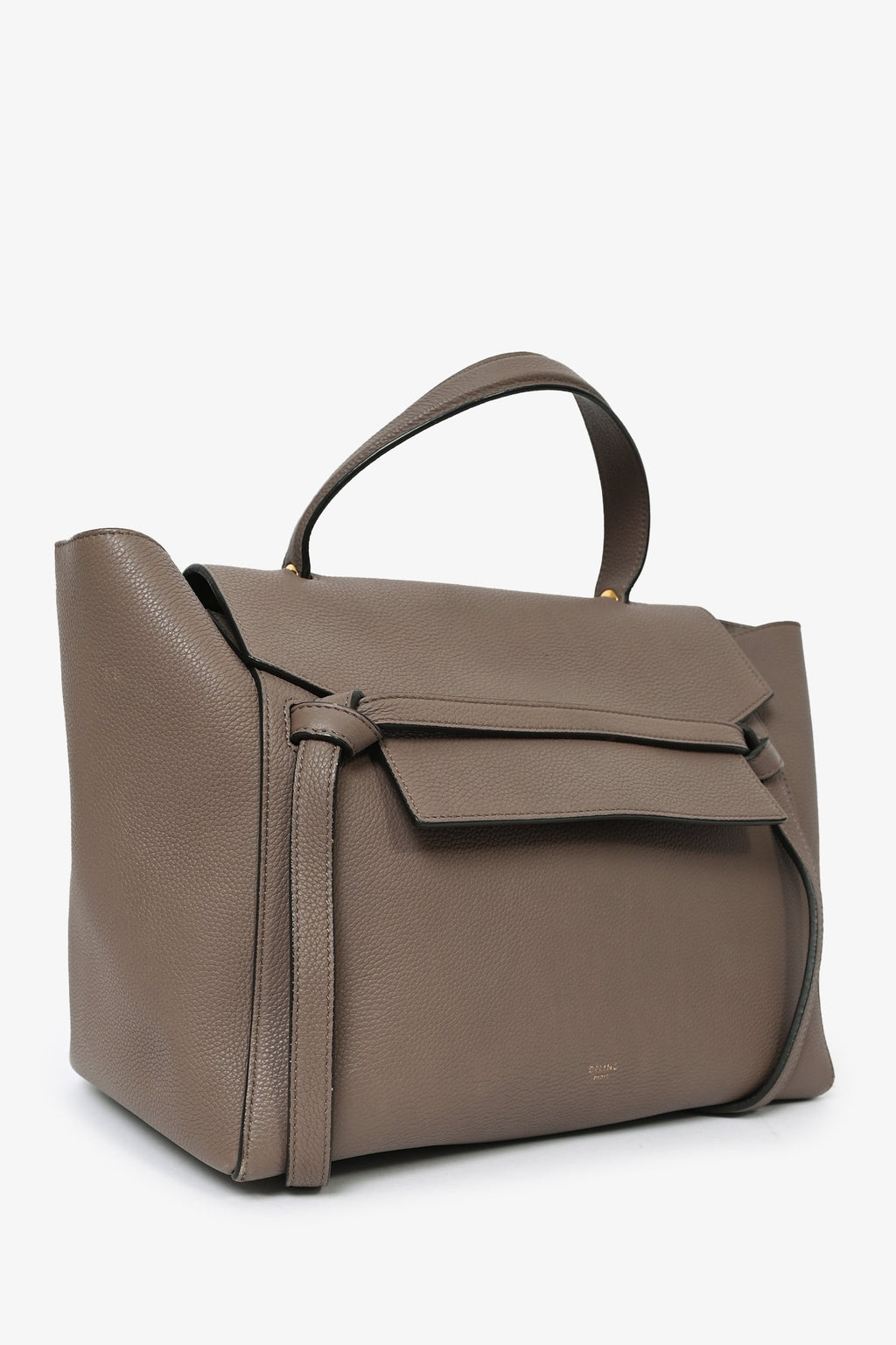 Celine 2015 Brown Leather Mini Belt Bag