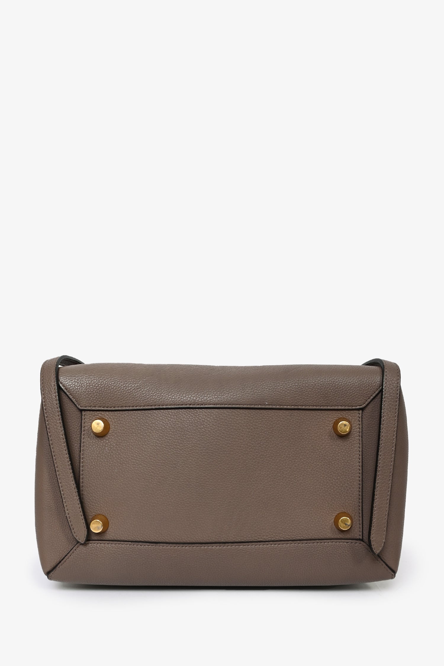 Celine 2015 Brown Leather Mini Belt Bag