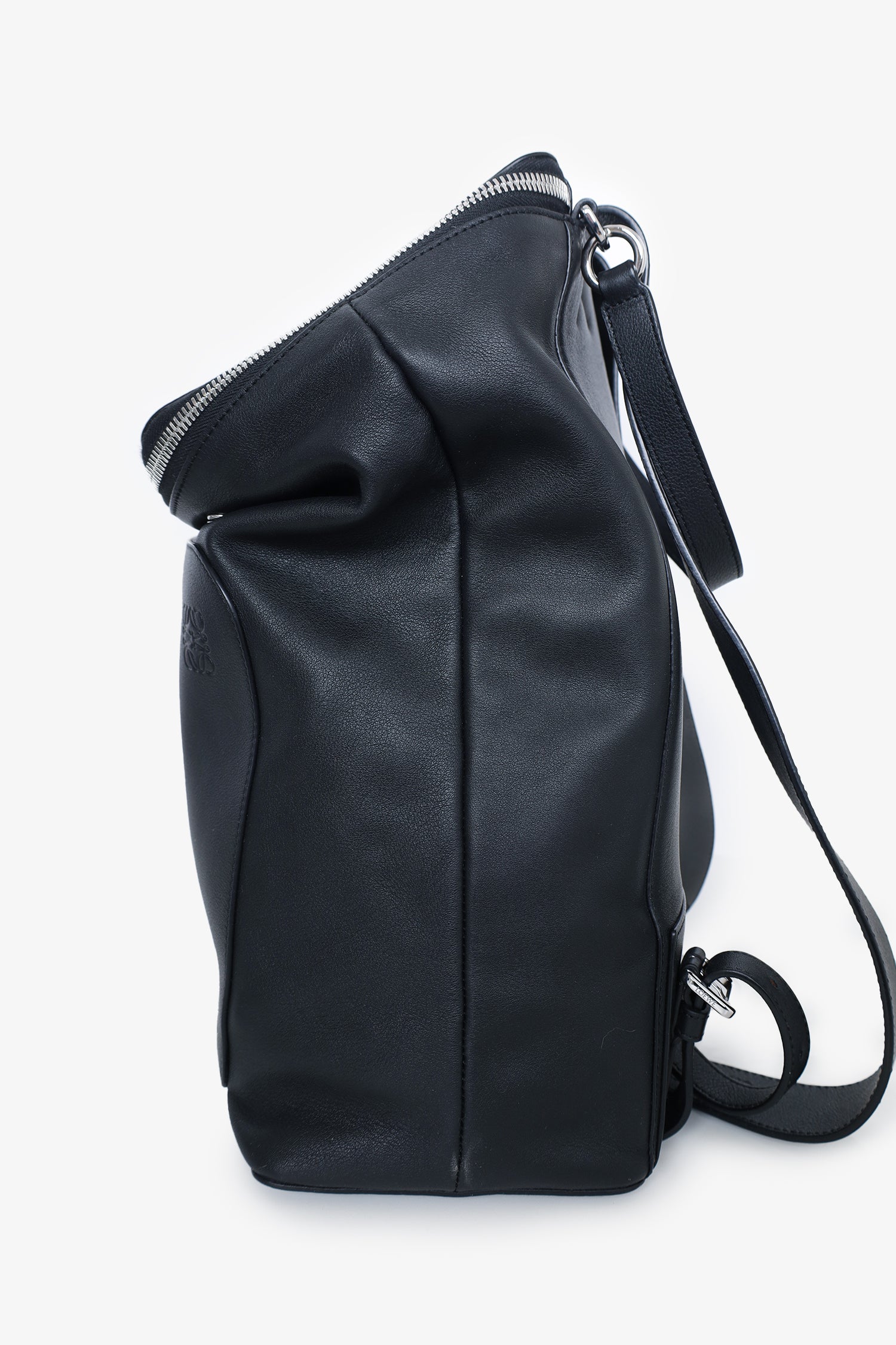 Loewe Black Leather Goya Backpack