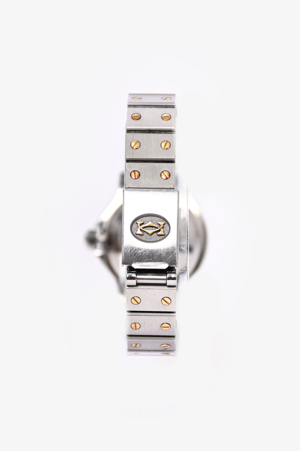 Cartier Stainless Steel/18K Yellow Gold Santos Octagon Automatic 25mm Watch