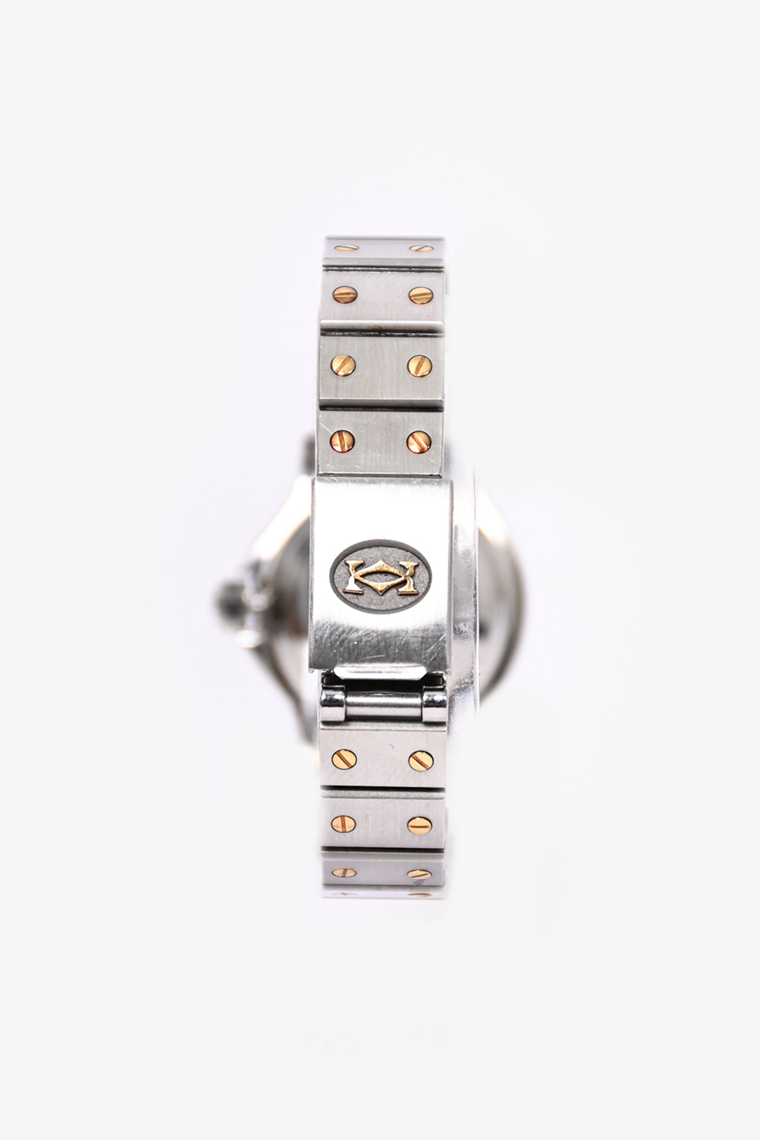 Cartier Stainless Steel/18K Yellow Gold Santos Octagon Automatic 25mm Watch