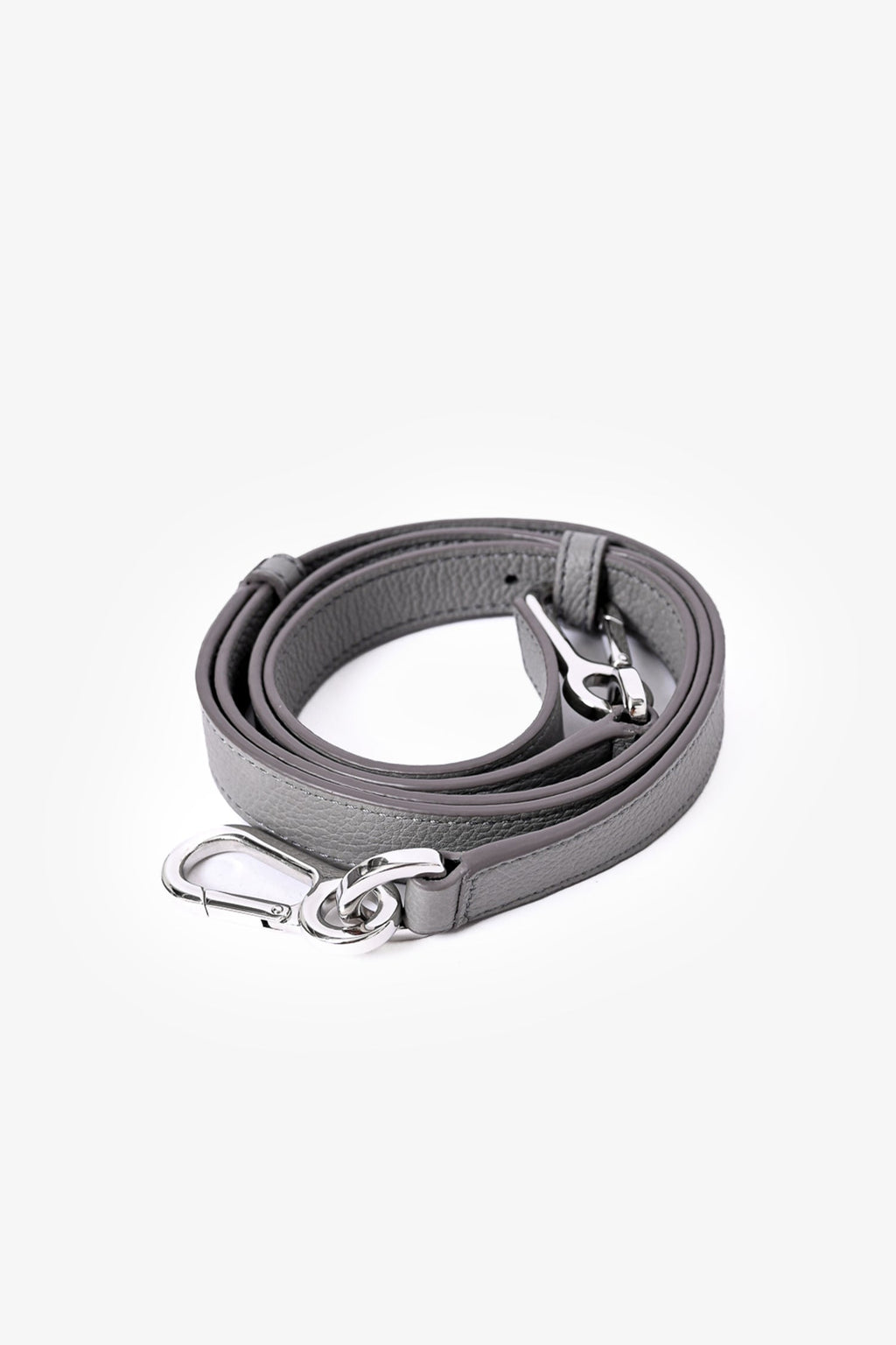 Loewe Grey Leather Puzzle Bag with Strap