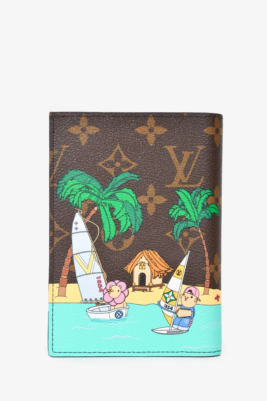 Louis Vuitton Monogram Graphic Printed Passport Holder