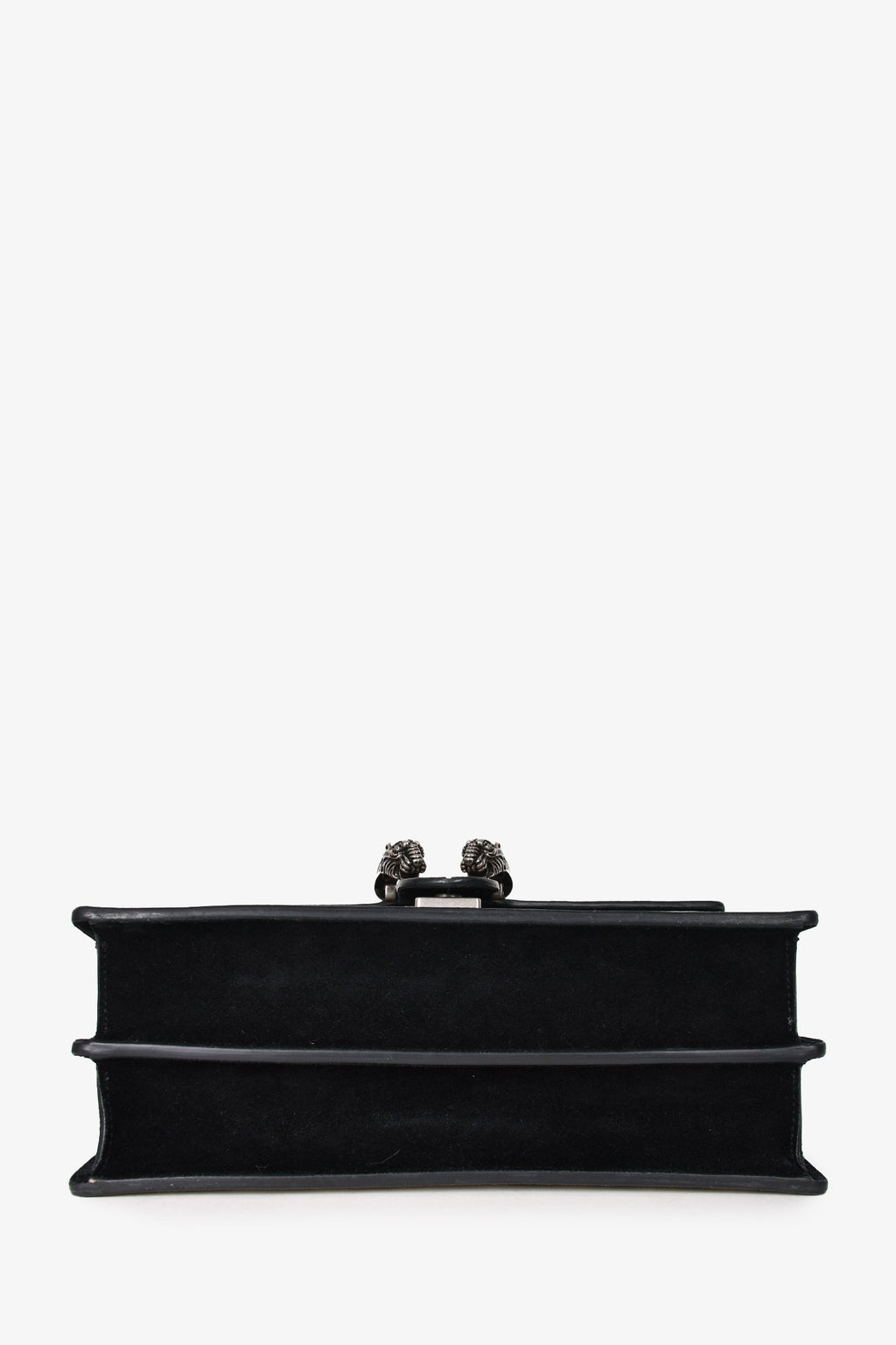 Gucci GG Supreme/Black Suede Small Dionysus Chain Bag