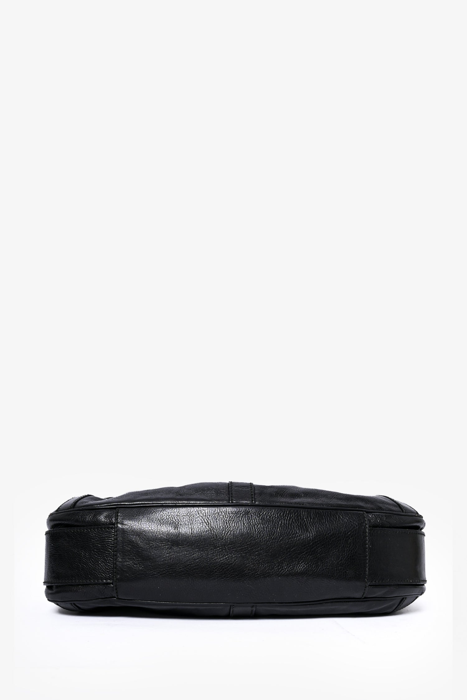 Saint Laurent Black Leather 'Mombasa' Bag