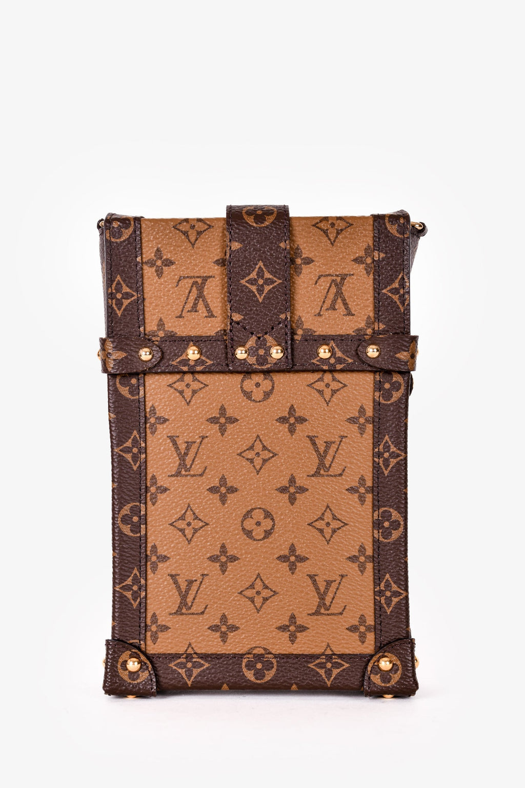 Louis Vuitton 2019 Monogram Reverse Pochette Trunk Crossbody with Strap