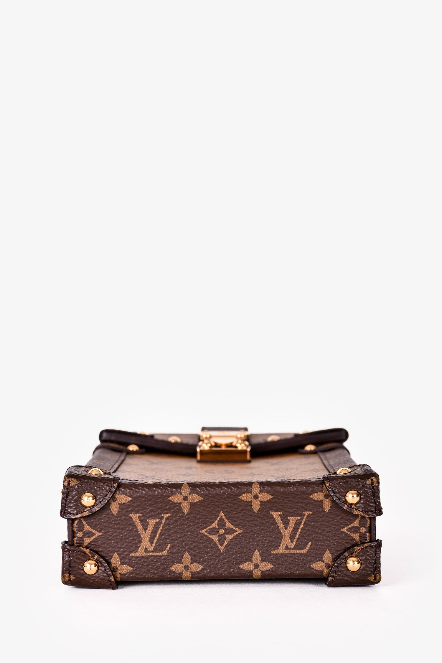 Louis Vuitton 2019 Monogram Reverse Pochette Trunk Crossbody with Strap