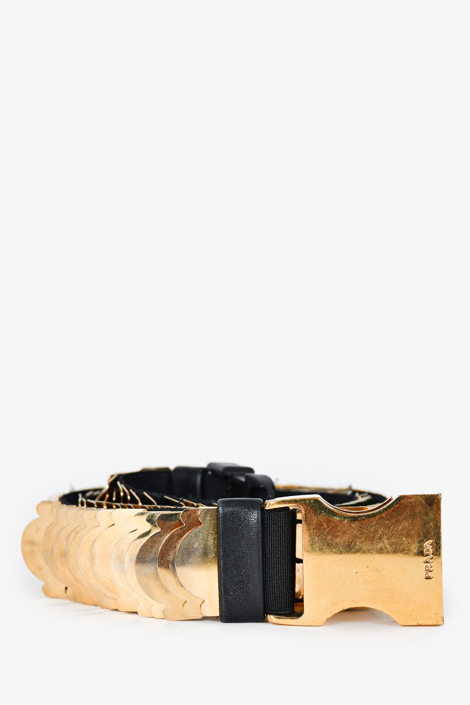Prada Elasticated Buckle Belt