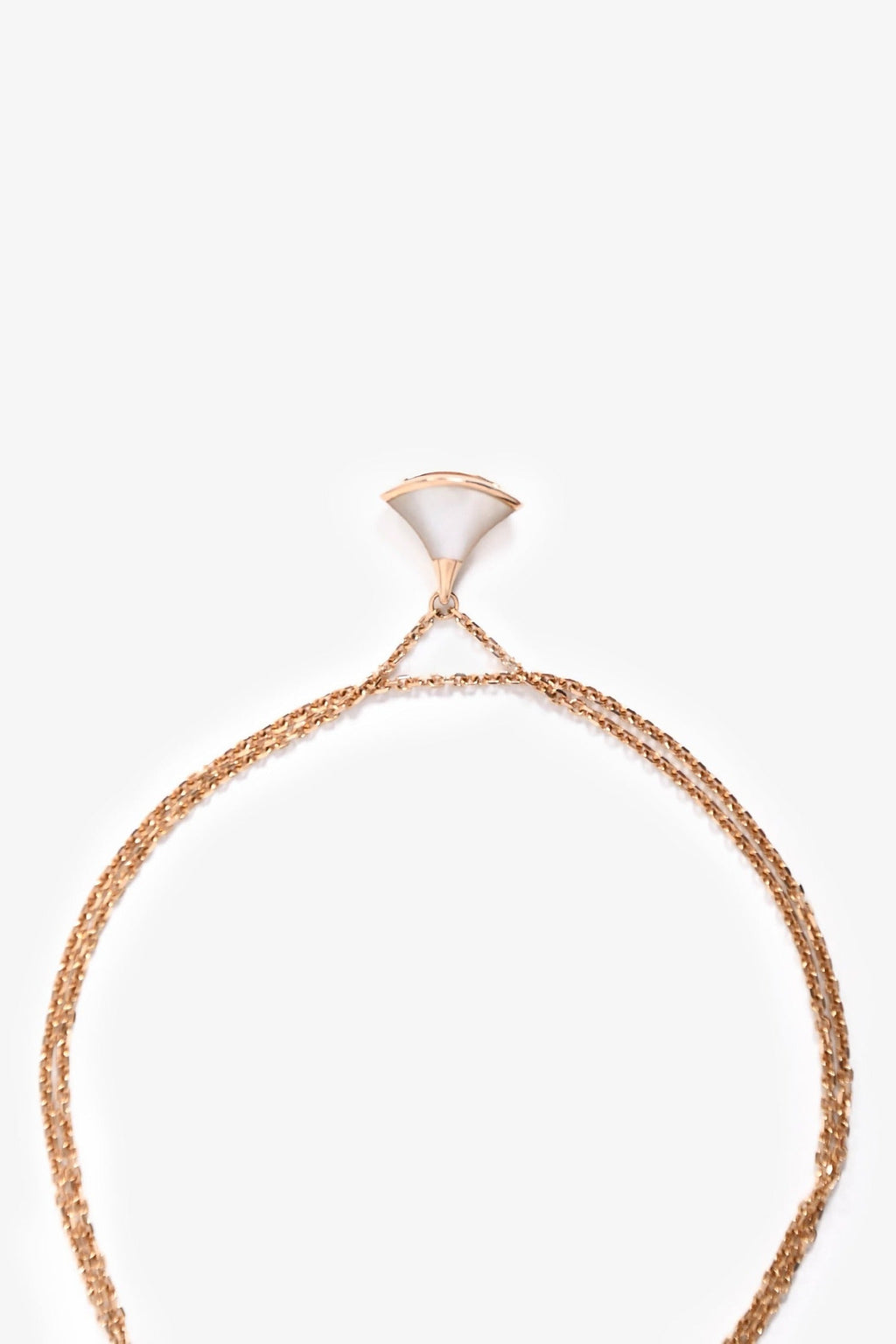 Bvlgari 18K Rose Gold Mother Of Pearl 'Diva's Dream' Bracelet