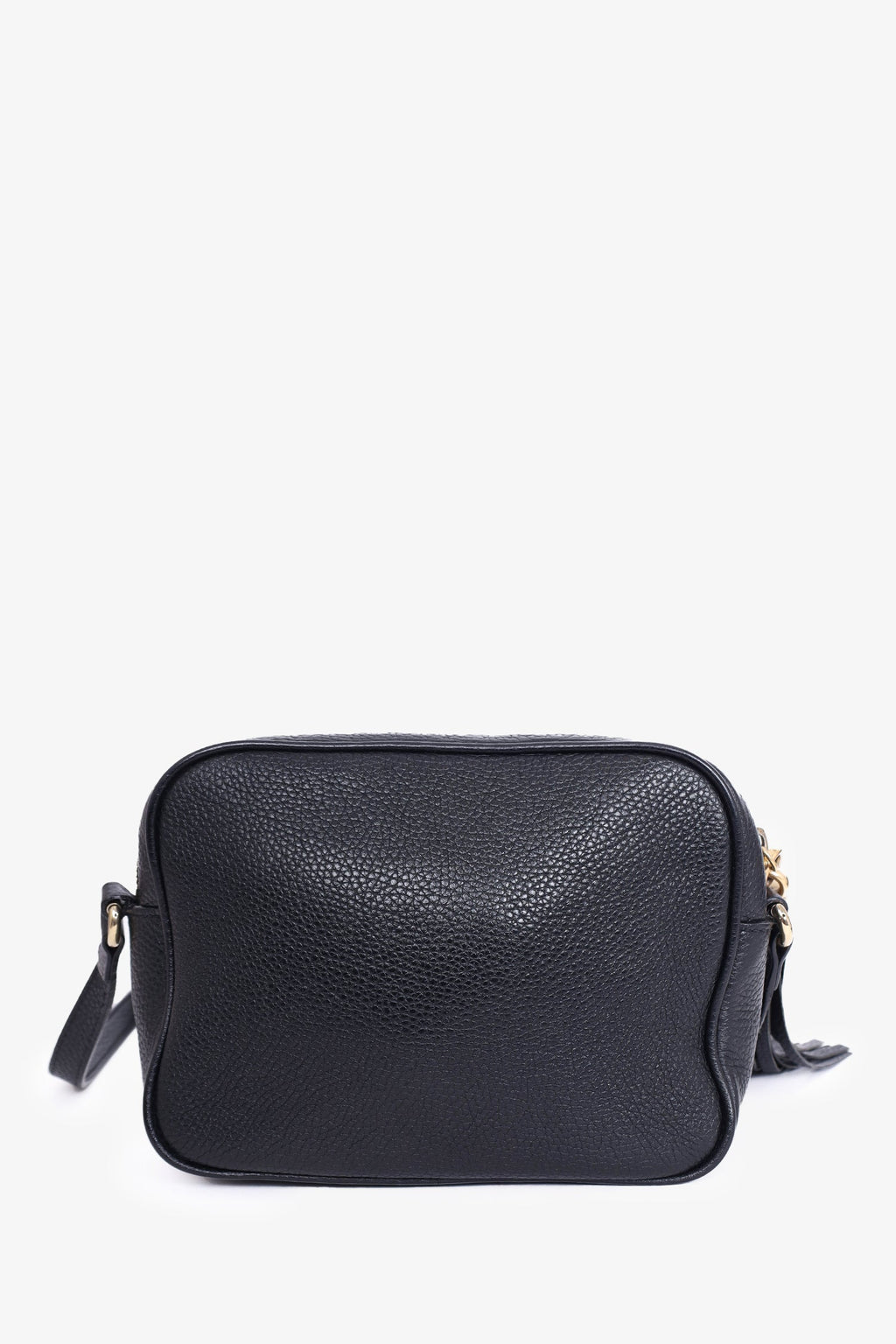 Gucci Black Leather Soho Disco Crossbody Bag