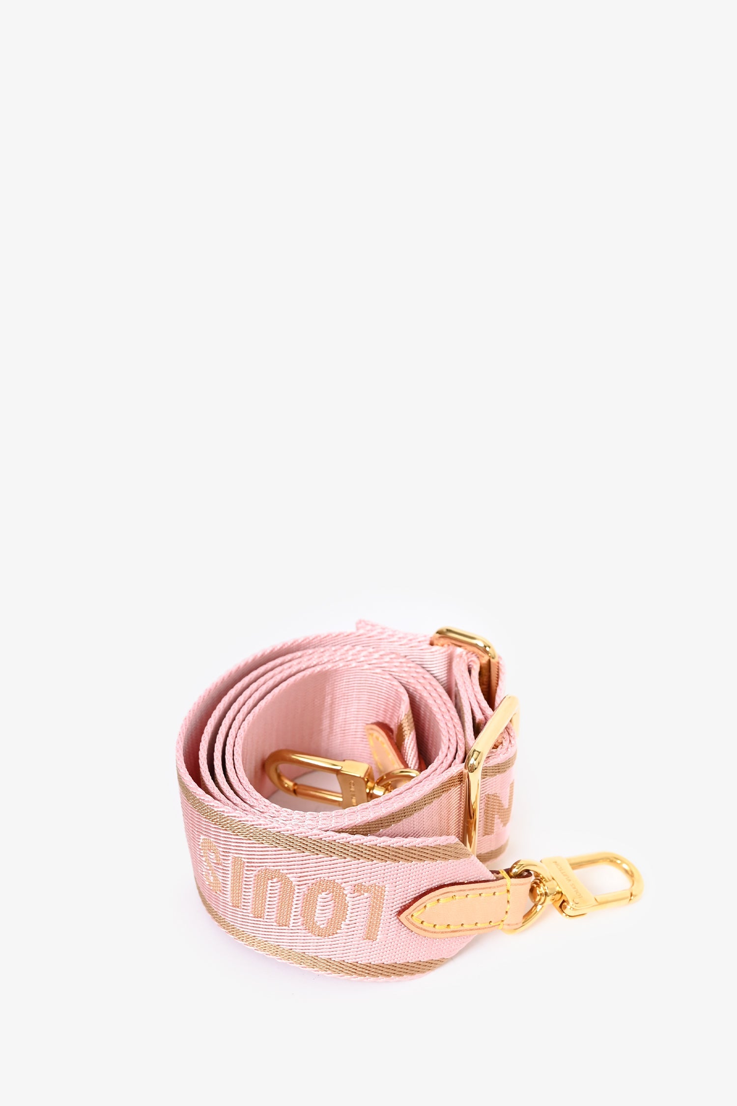 Louis Vuitton 2019 Monogram Multi Pouch Pochette with Pink Canvas Strap