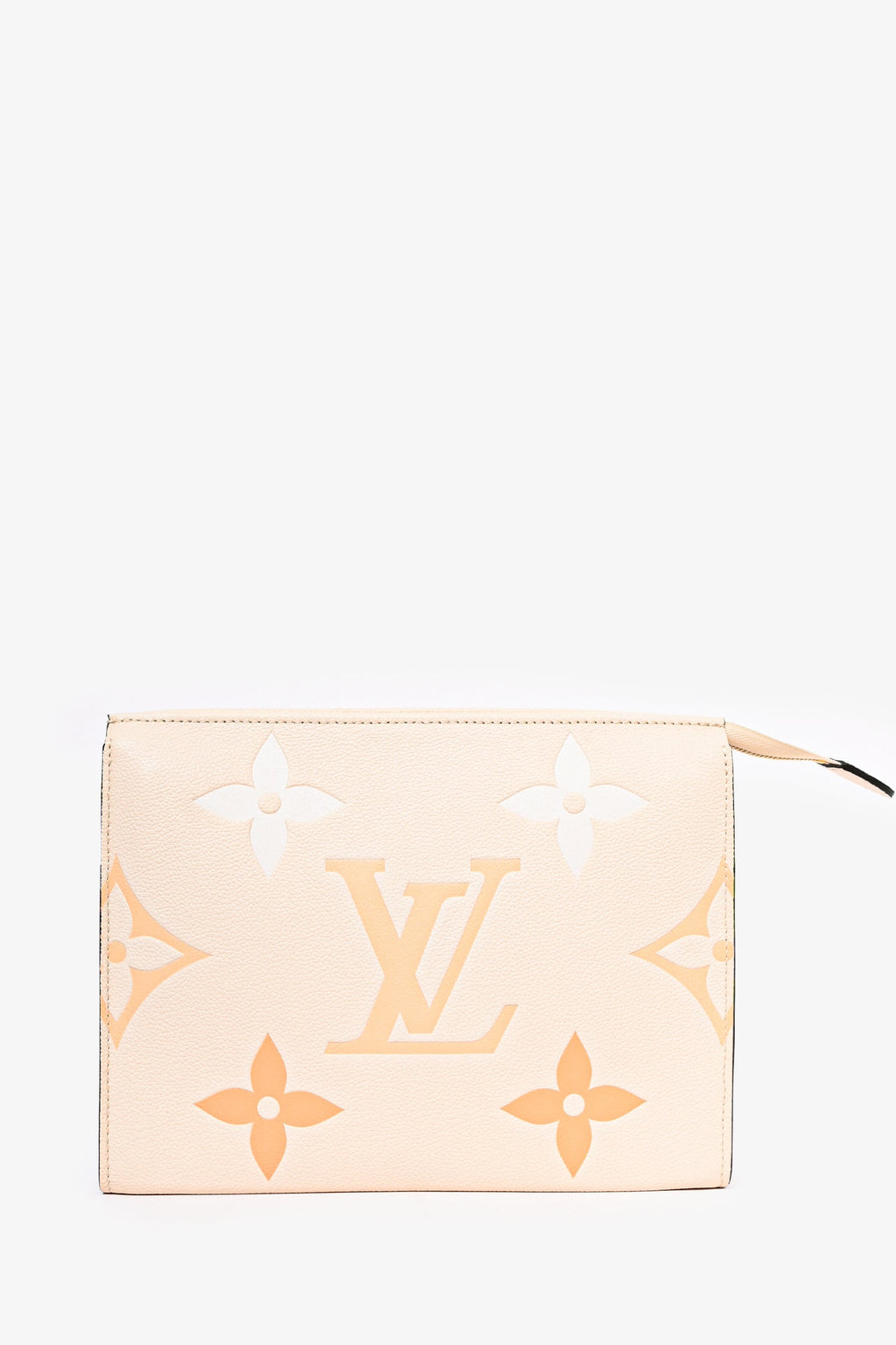 Louis Vuitton Cream Empreinte Leather 'By the Pool' Toiletry Pouch 26