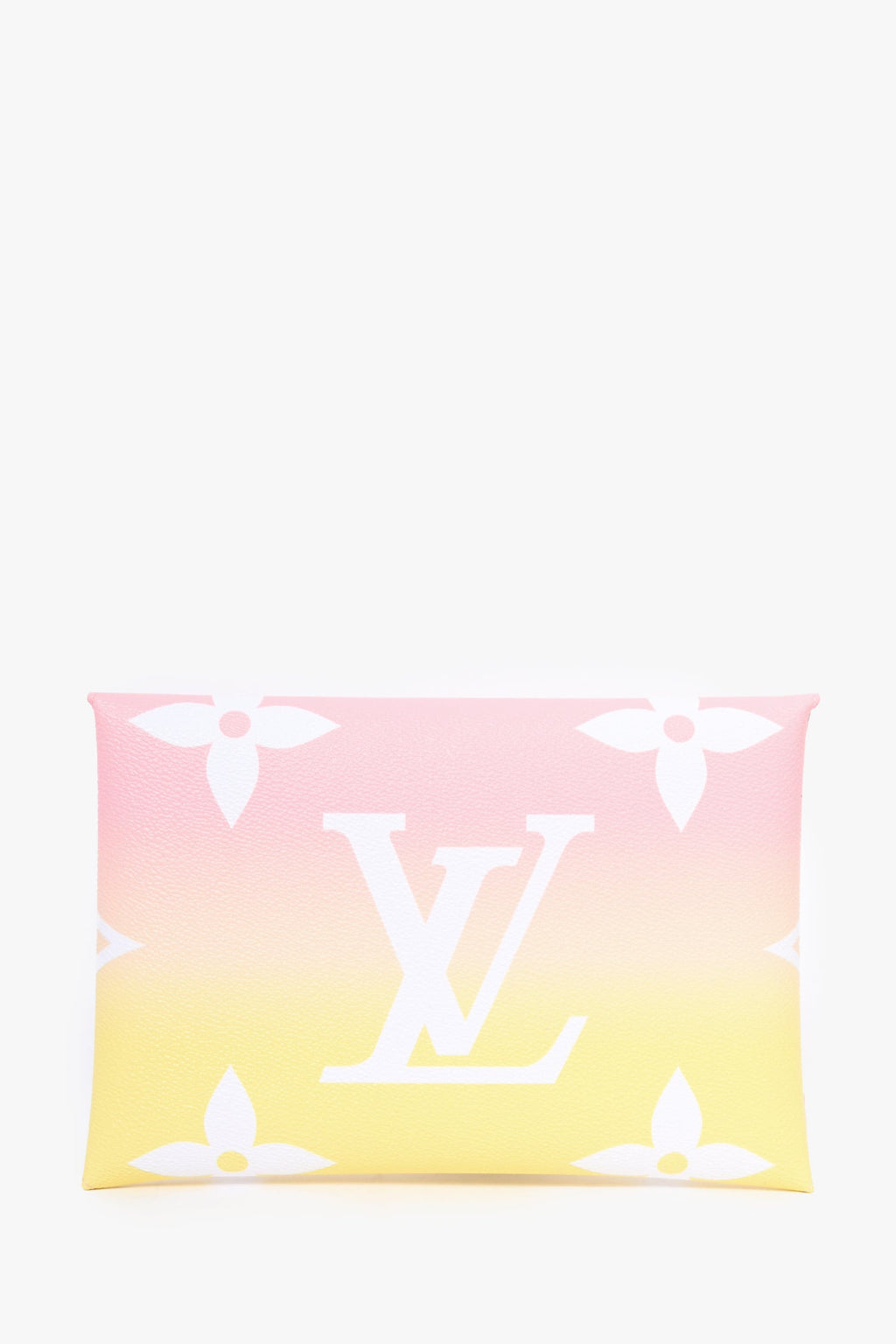 Louis Vuitton 2021 Pink/Yellow Monogram 'By the Pool' Kirigami GM Pouch