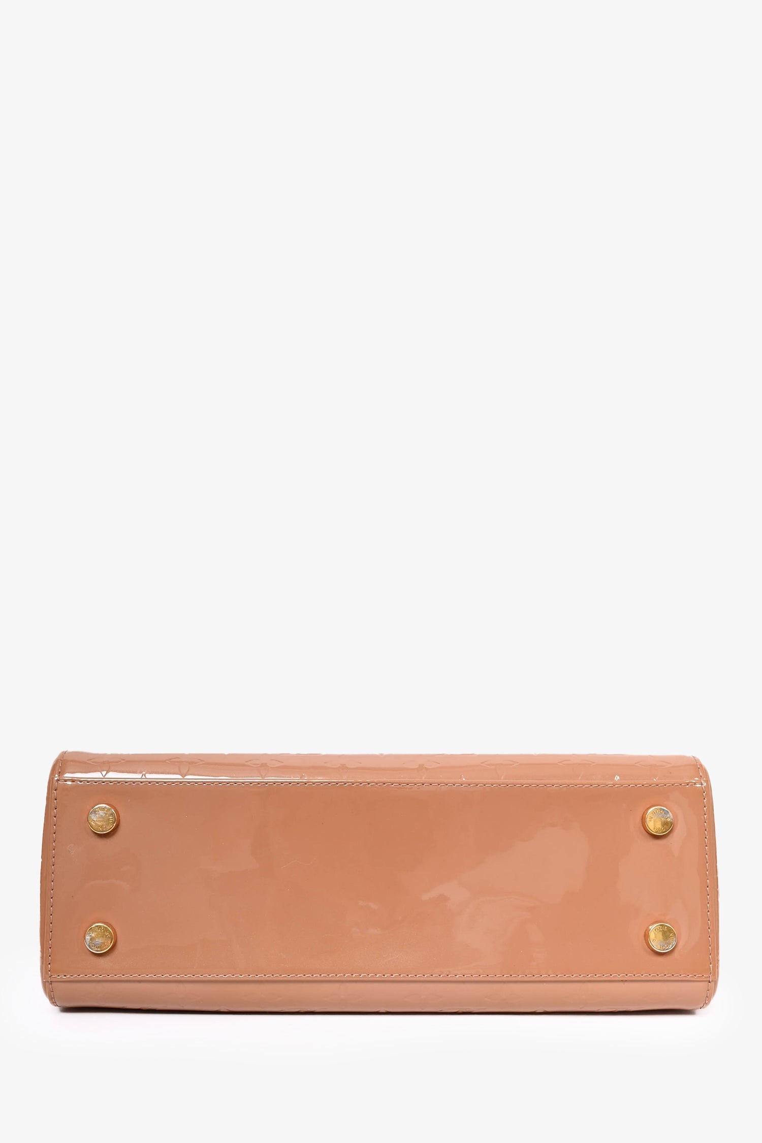 Louis Vuitton 2012 Cafe Brown Vernis Leather Brea Top Handle