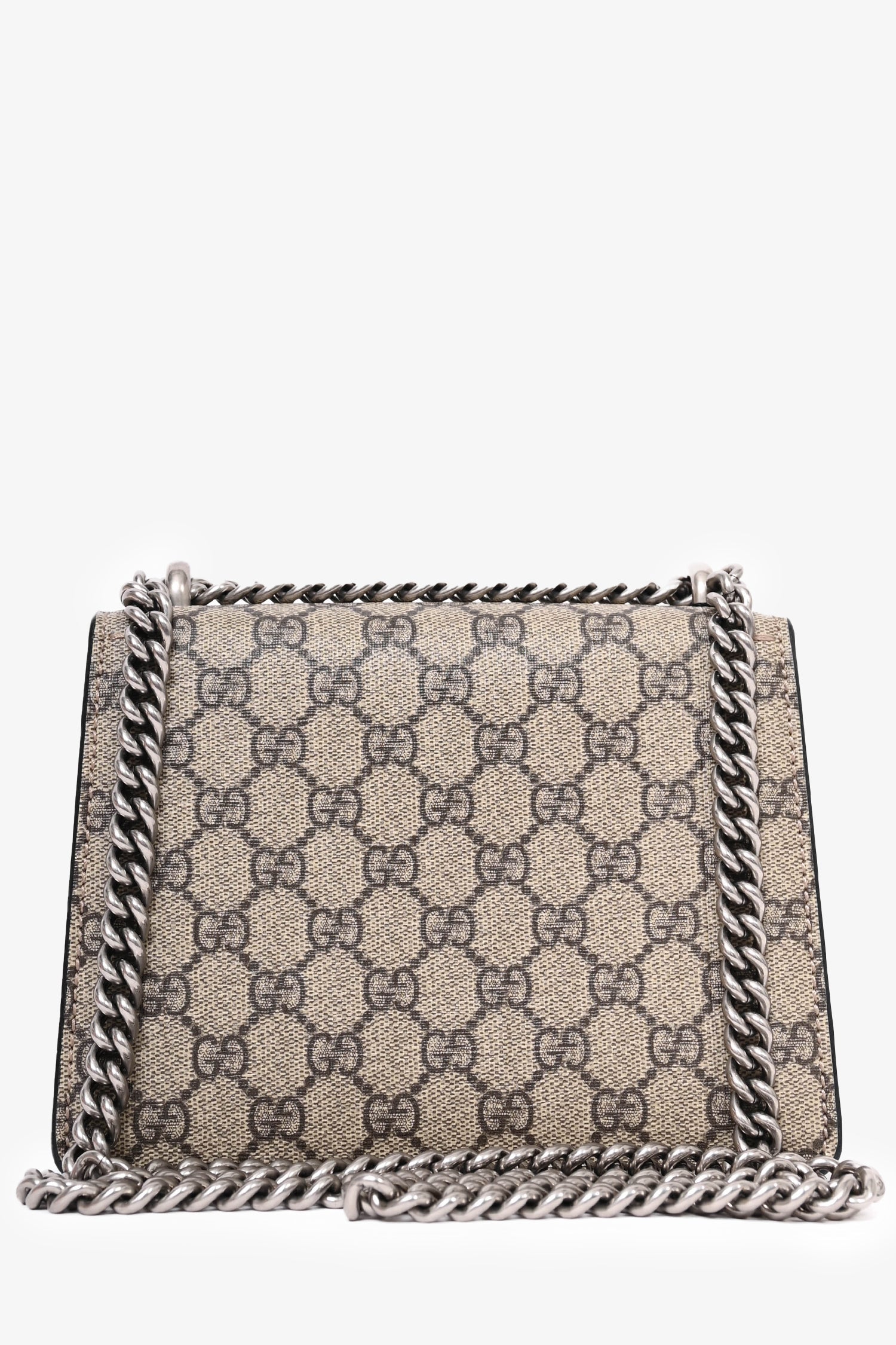 Gucci GG Supreme/Black Suede Mini 'Dionysus' Bag