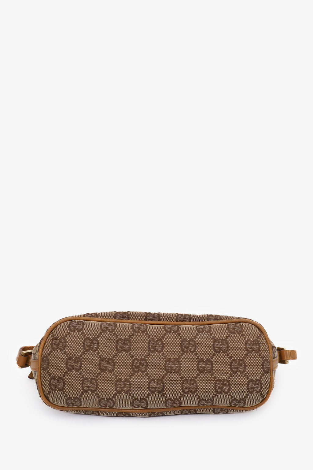 Gucci Beige GG Canvas Boat Pochette