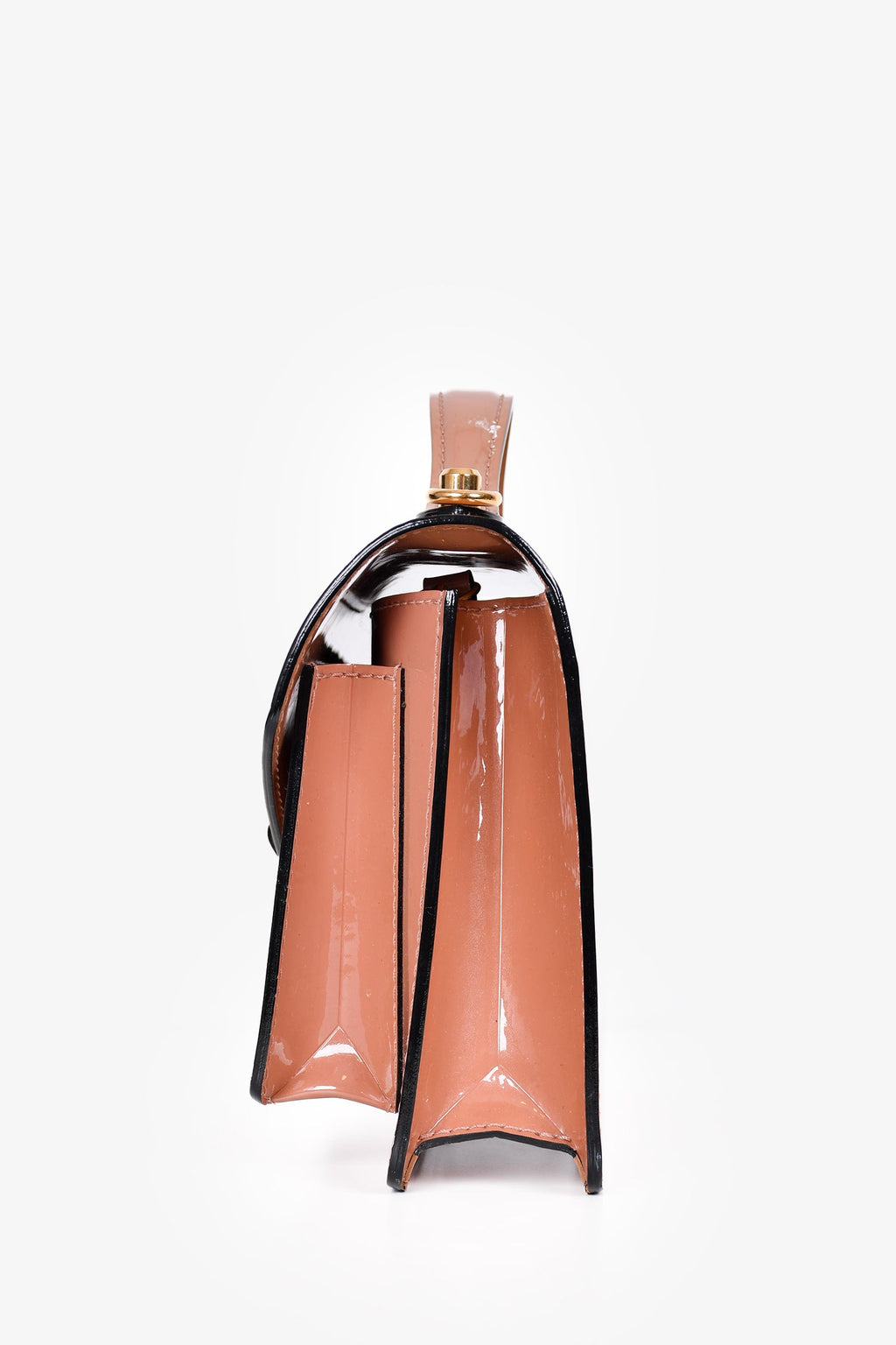 Louis Vuitton 2013 Beige Patent Leather Vernis Monceau BB with Strap