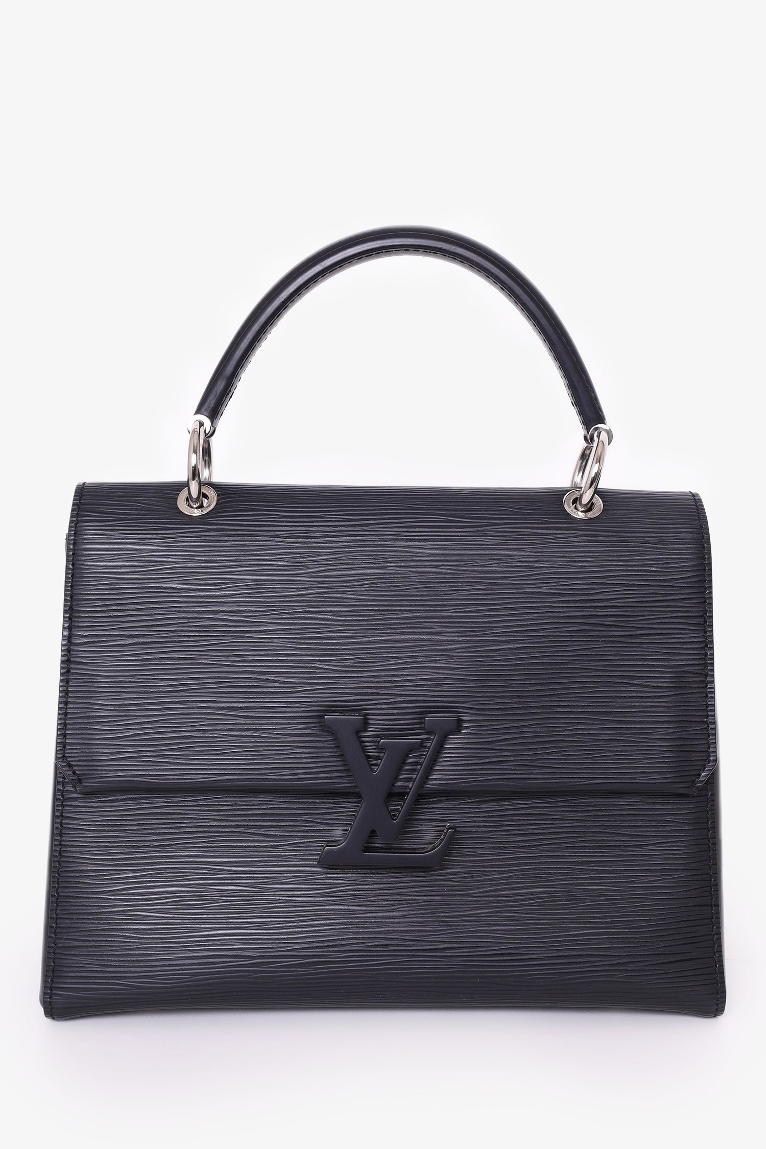 Louis Vuitton 2019 Black Epi Leather Grenelle PM Top Handle with Strap