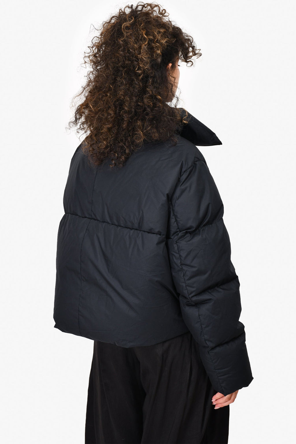 Canada Goose Black Down 'Garnet' Puffer Jacket Size L