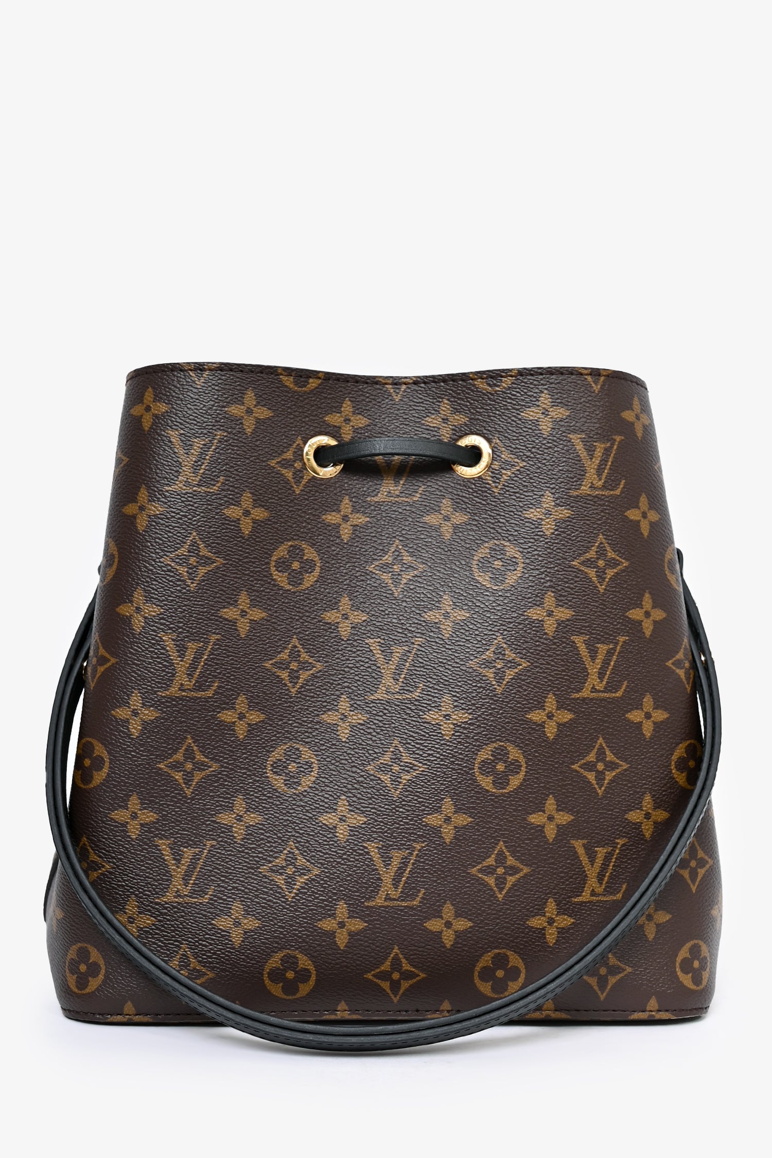Louis Vuitton Monogram/Black NeoNoe MM Shoulder Bag