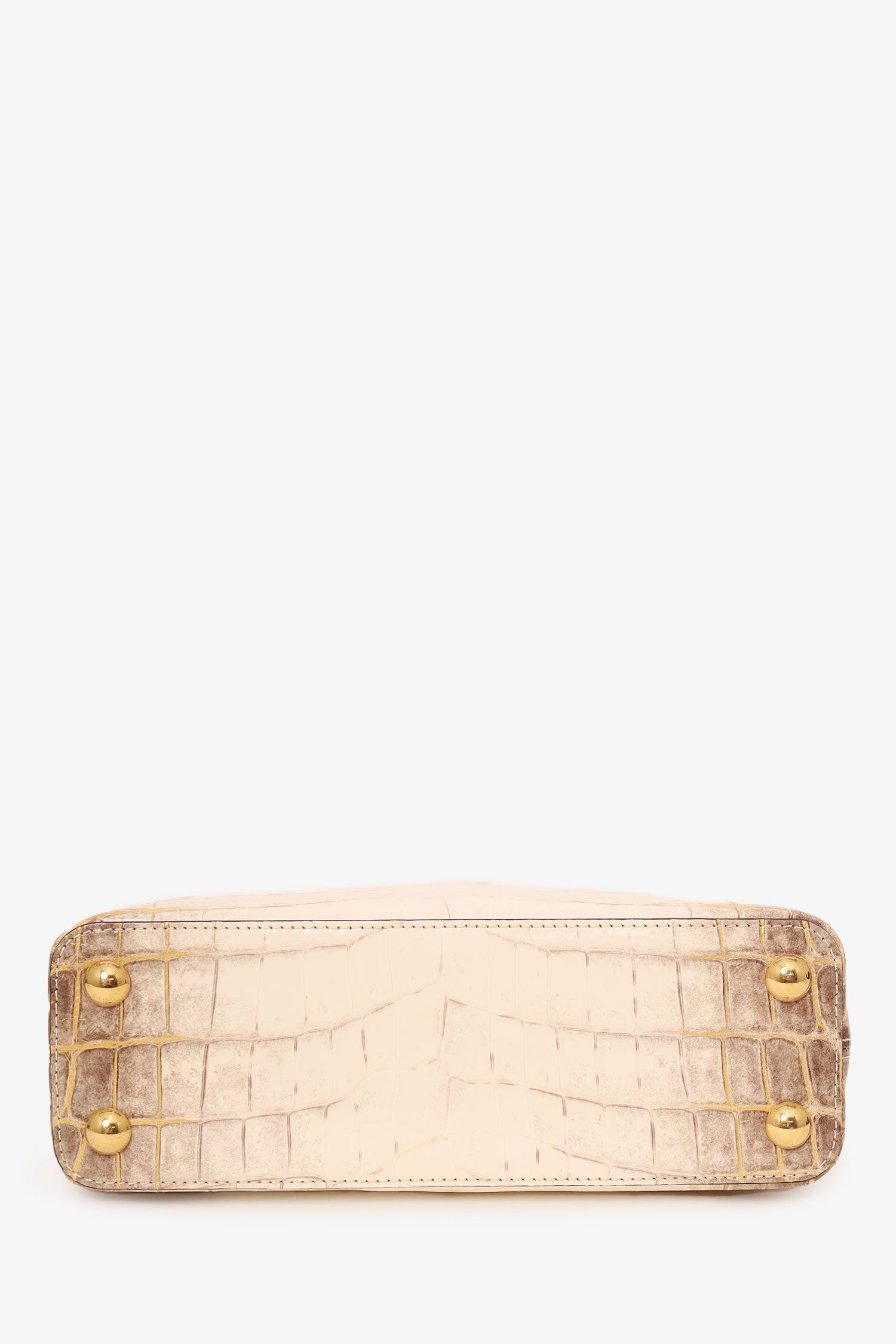 Louis Vuitton 2022 Himalayan Niloticus Crocodile Capucines BB Top Handle 1ith Strap