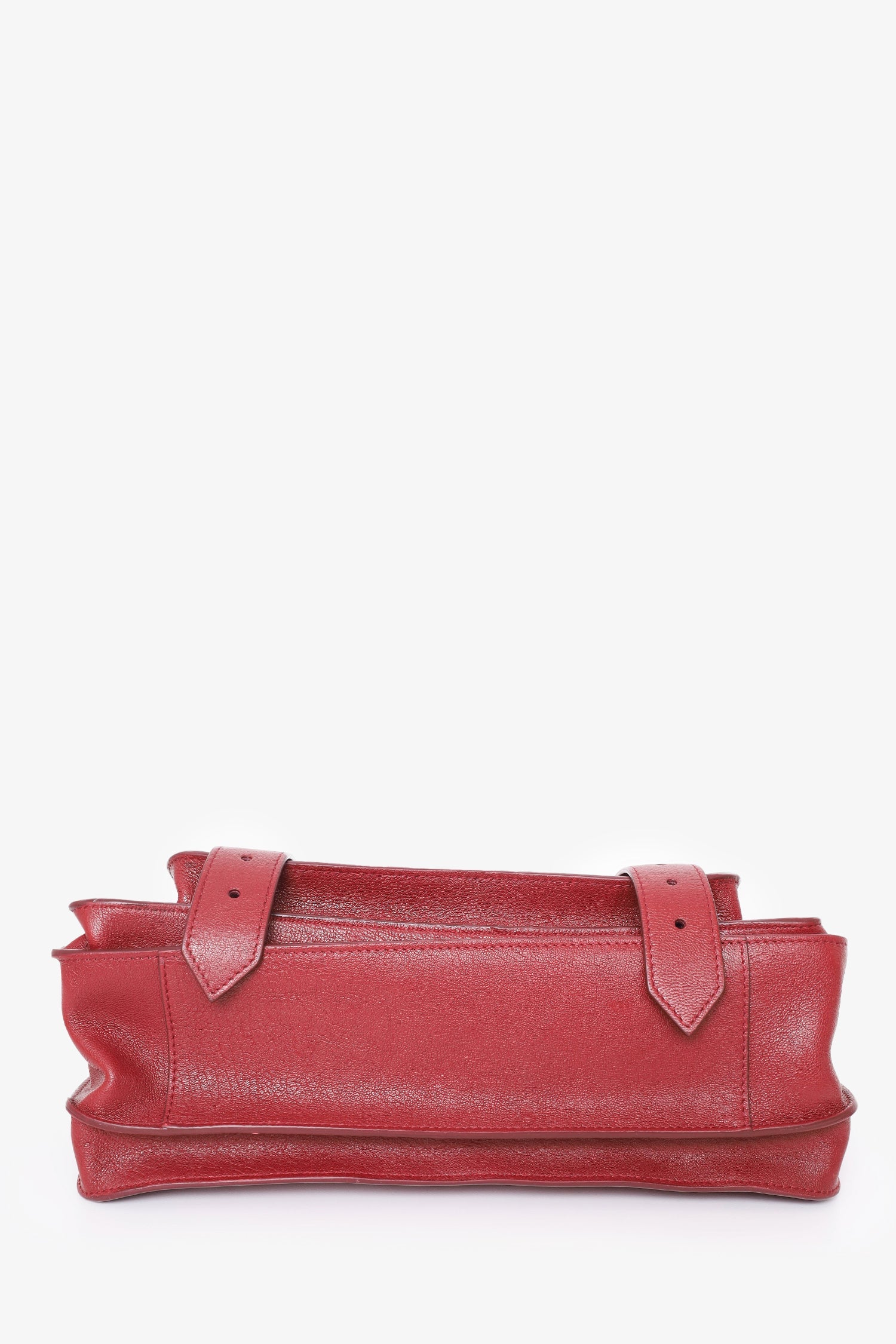 Proenza Schouler Red Leather Ps1 Tiny Shoulder Bag