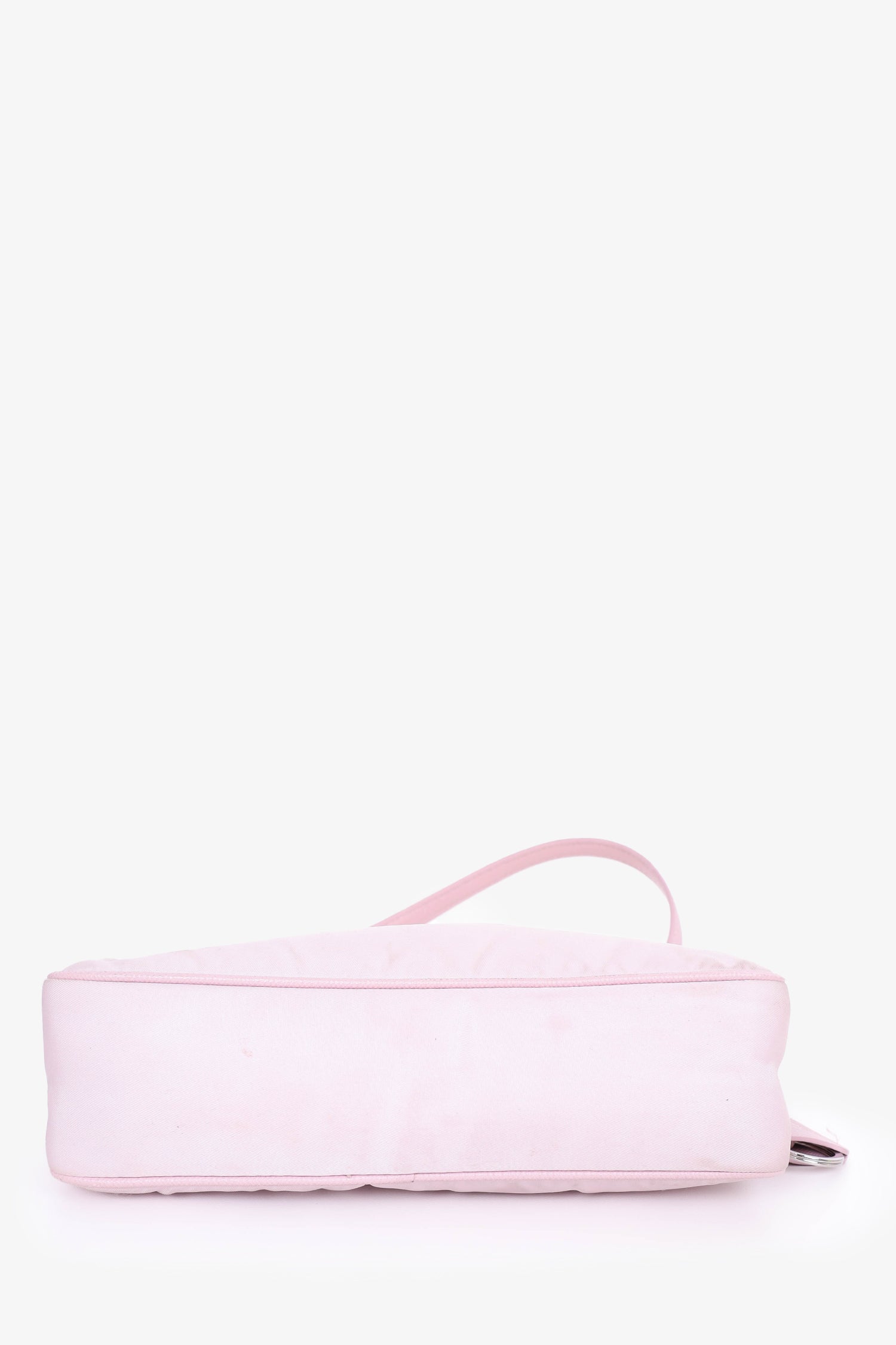 Prada Rosa Tessuto Nylon Saffiano Mini Re-Edition 2005 Bag