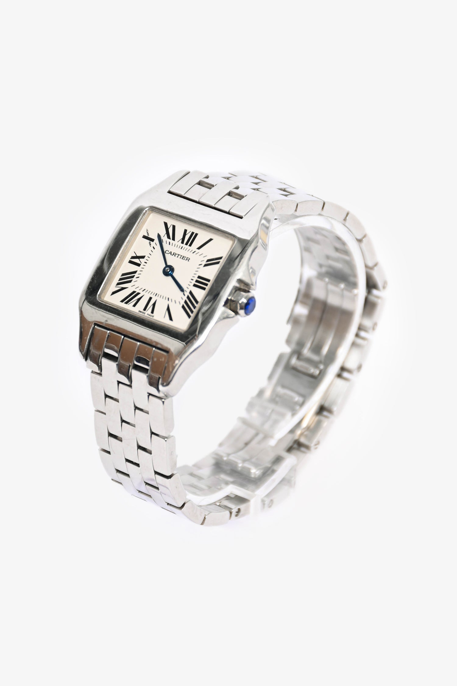 Cartier Stainless Steel 26mm Santos Demoiselle Watch