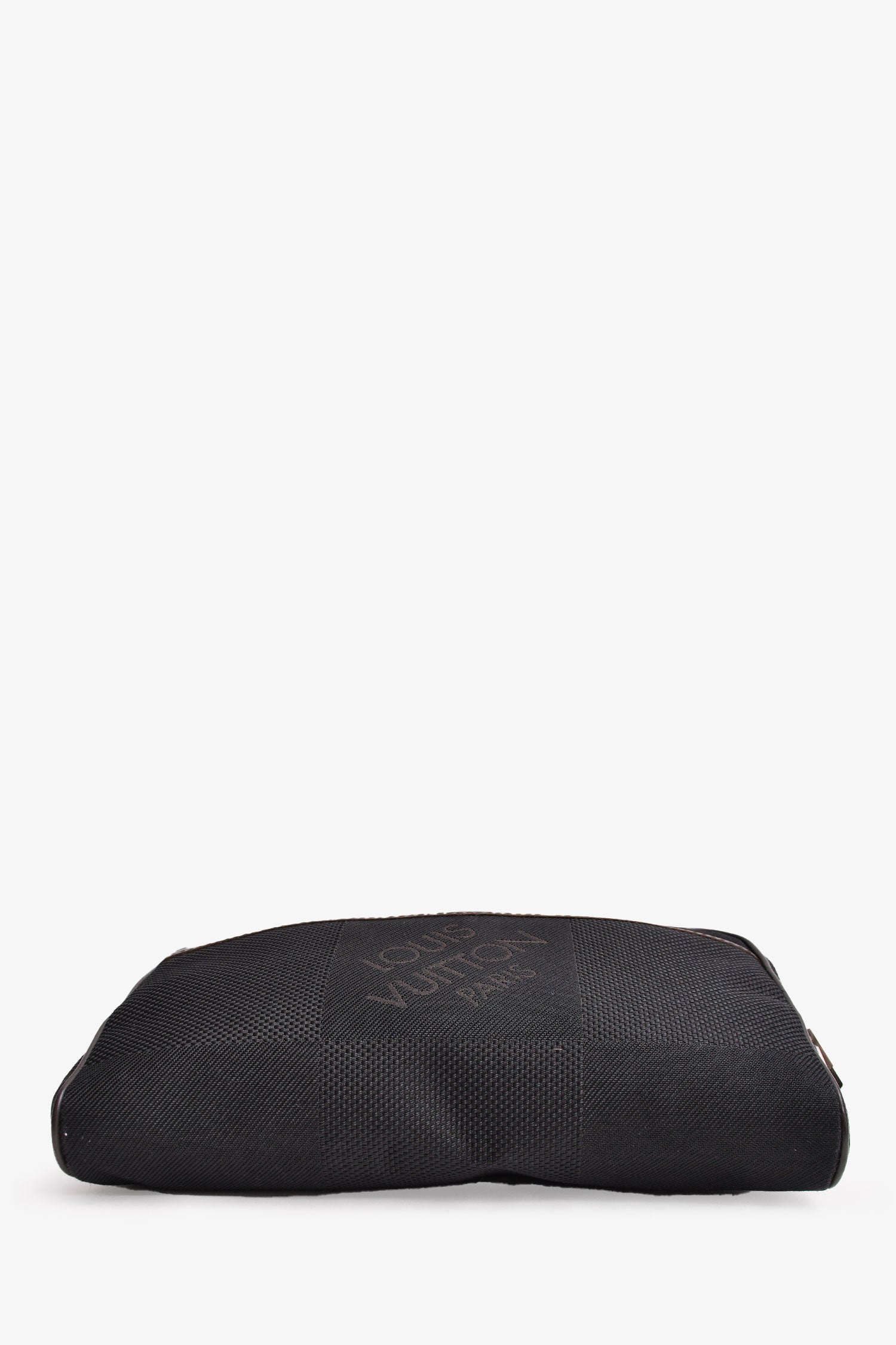Louis Vuitton 2008 Black Damier Geant Canvas Waist Bag