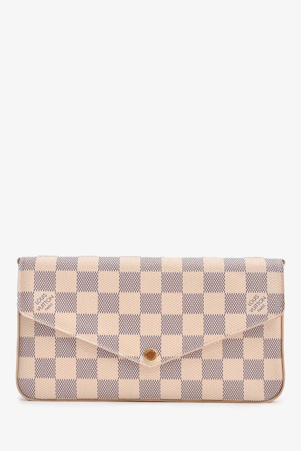 Louis Vuitton 2016 Damier Azure Felicie Pochette On Chain