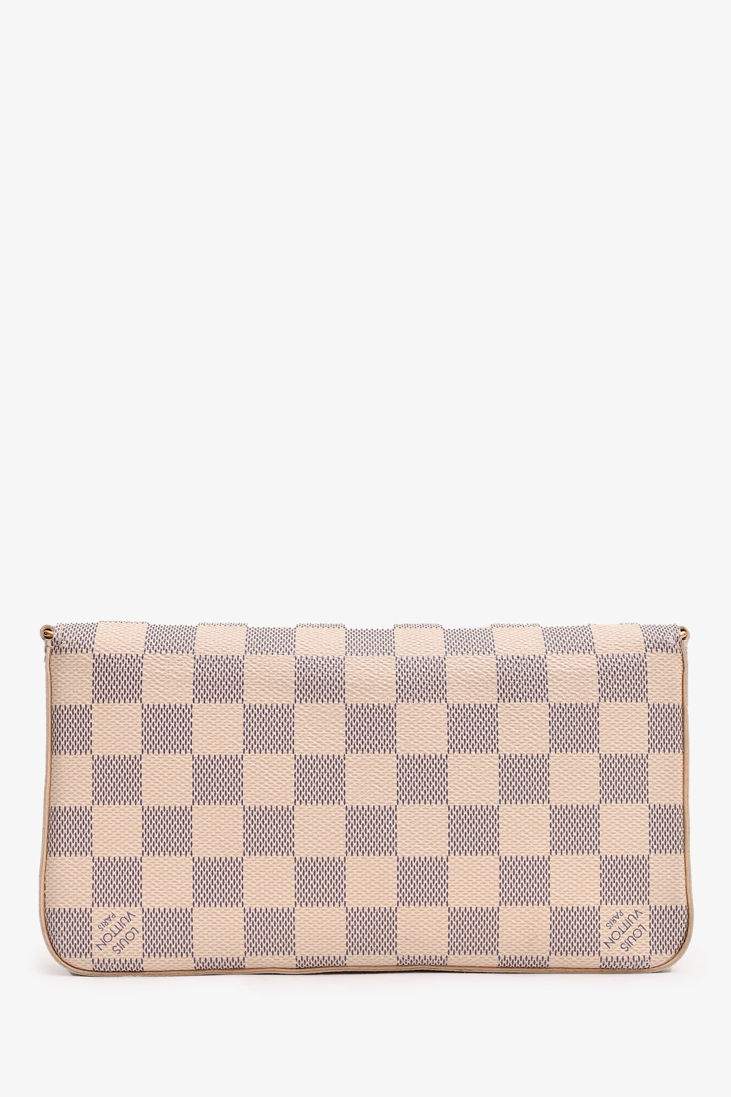 Louis Vuitton 2016 Damier Azure Felicie Pochette On Chain