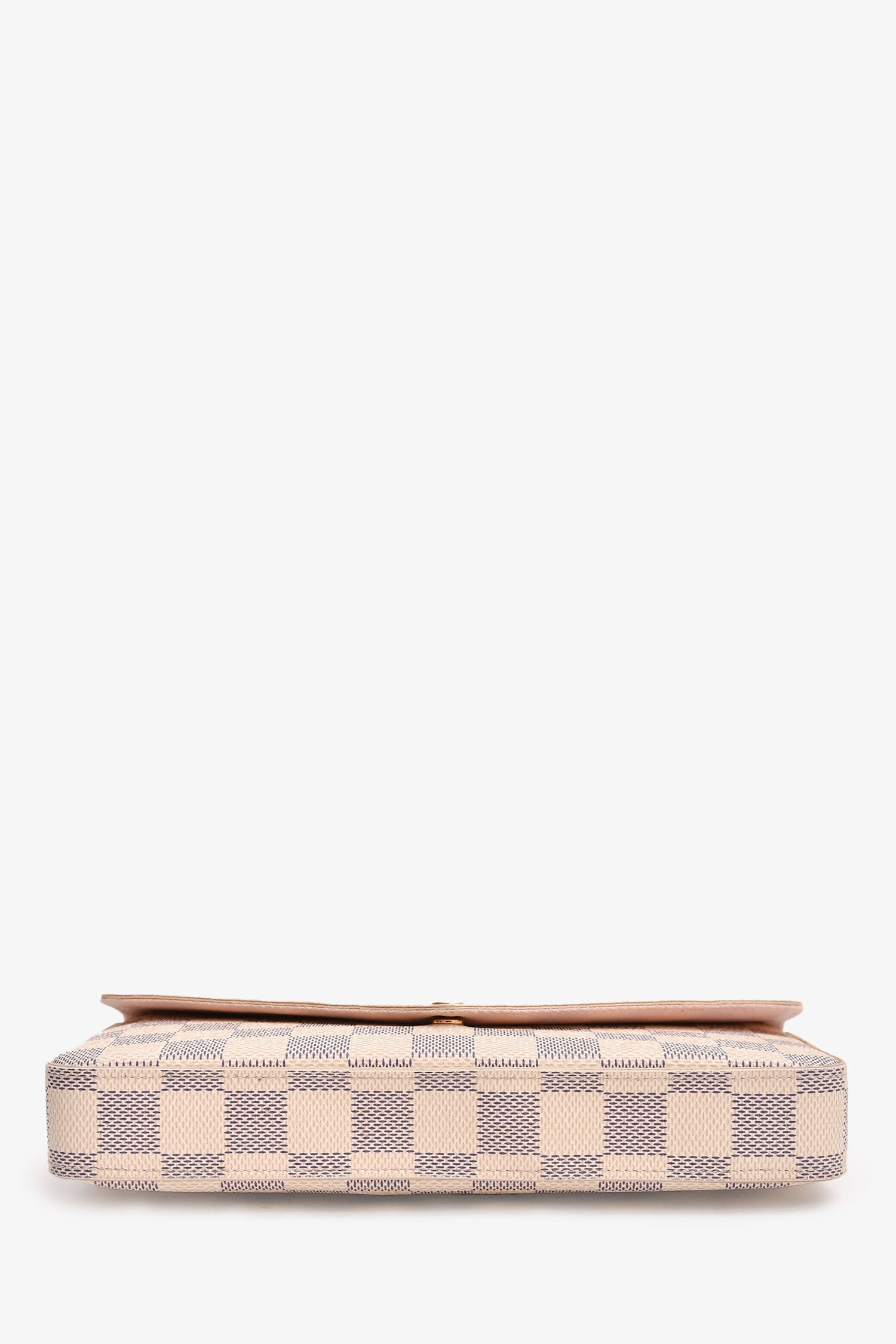 Louis Vuitton 2016 Damier Azure Felicie Pochette On Chain