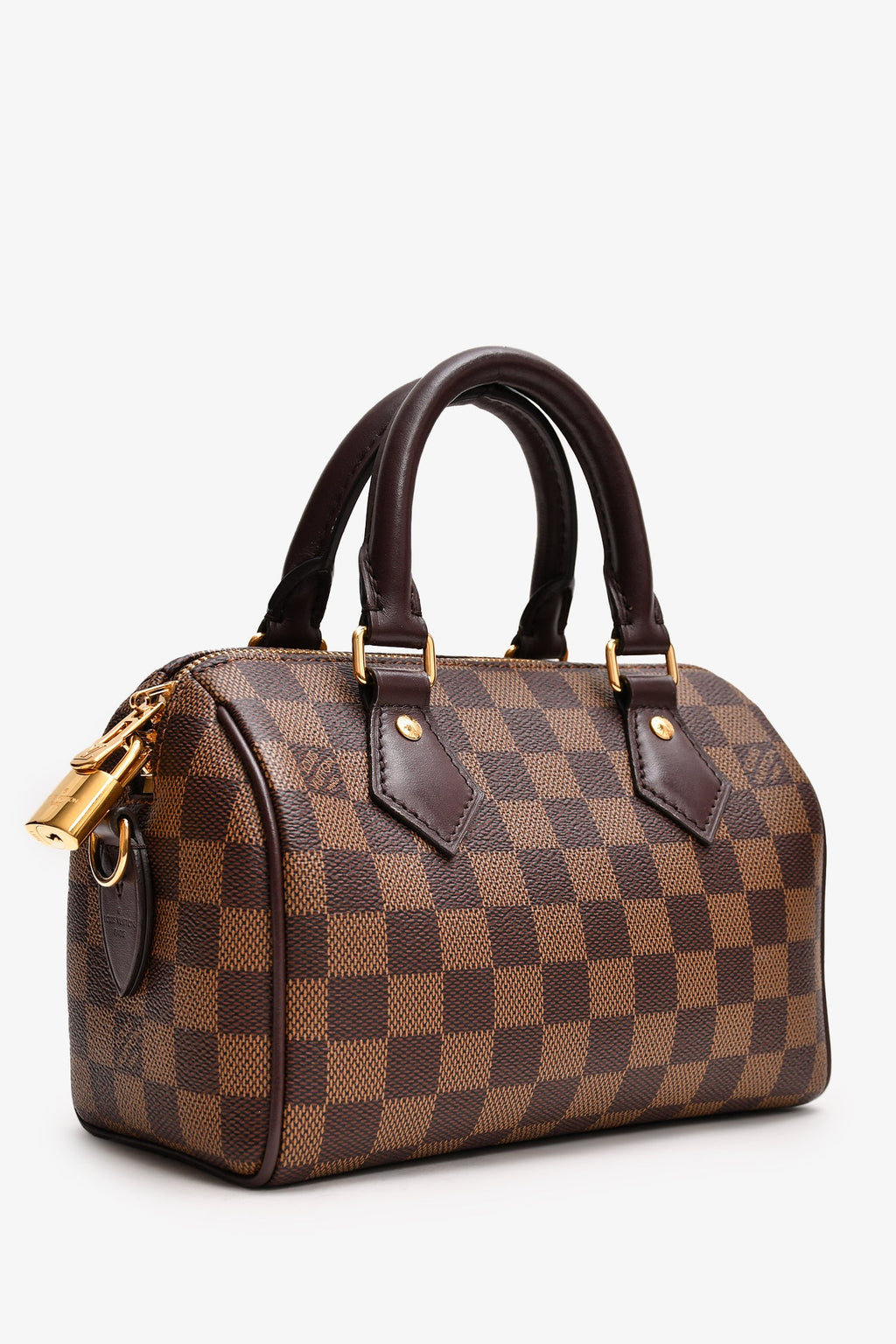 Louis Vuitton Damier Ebene Speedy Bandoulière 20 with Strap
