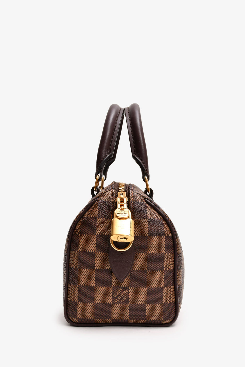 Louis Vuitton Damier Ebene Speedy Bandoulière 20 with Strap