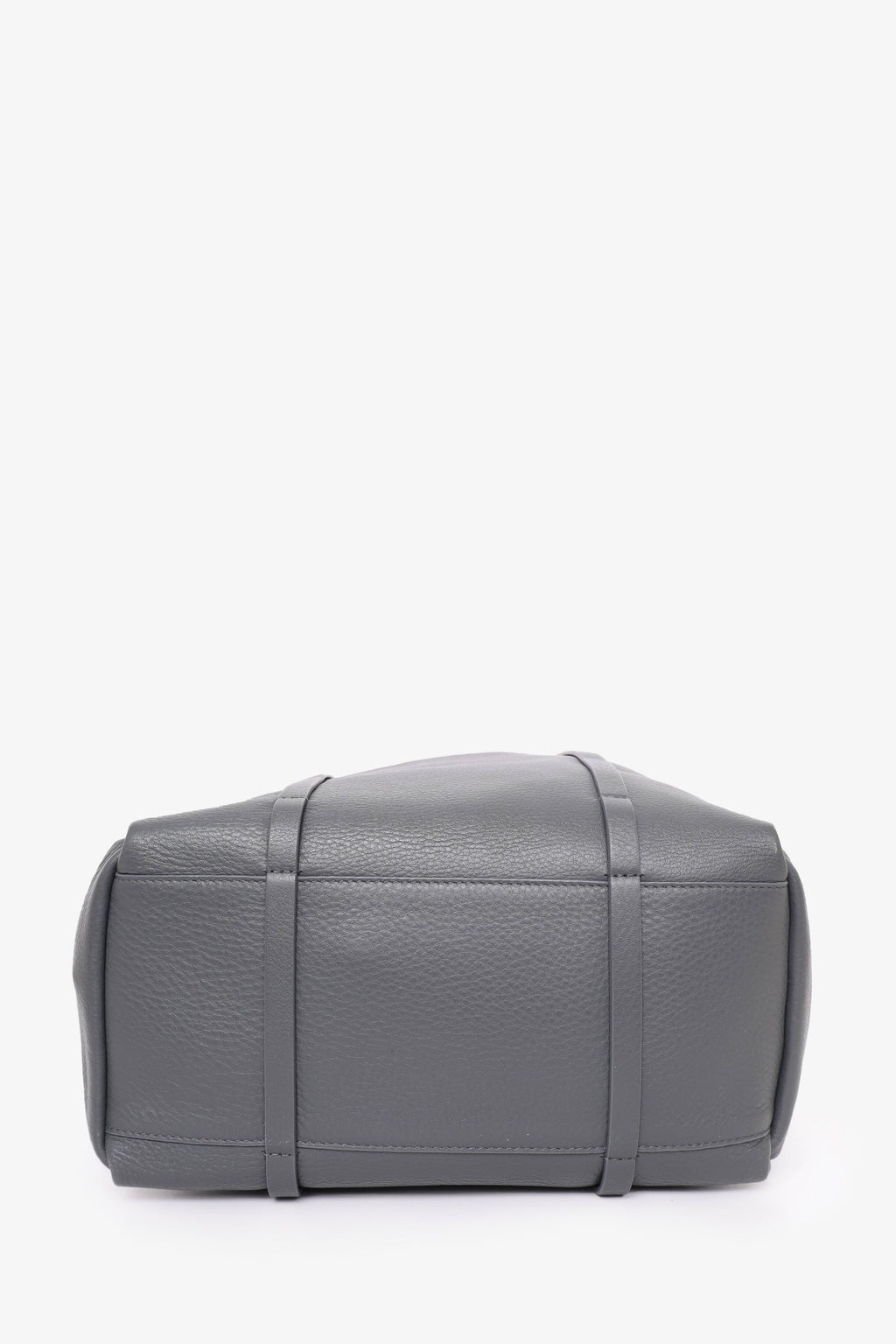 Balenciaga Grey Leather Everyday Tote with Pouch